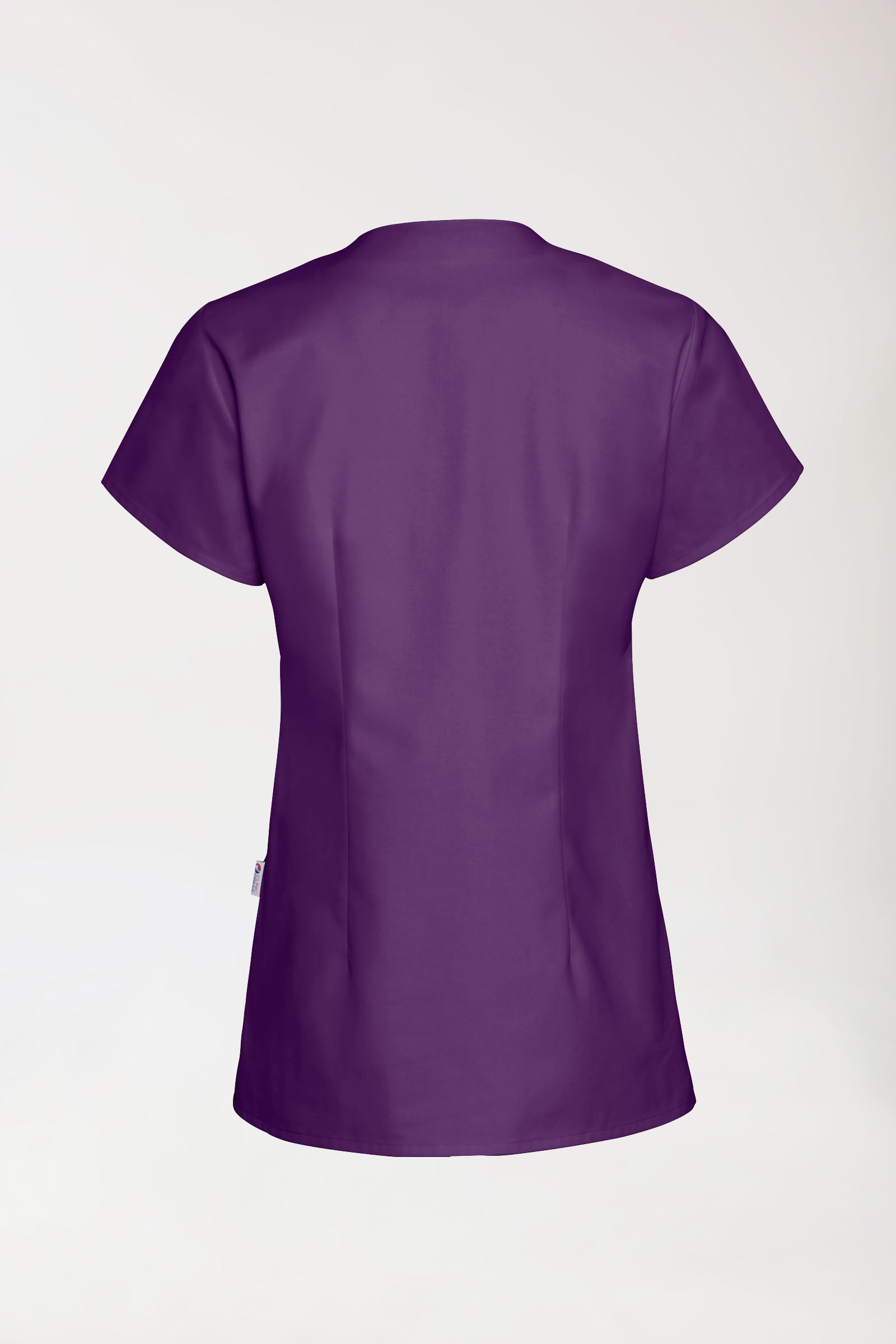 JUST STRONG Schlupfkasack Damen - eckiger Ausschnitt lila