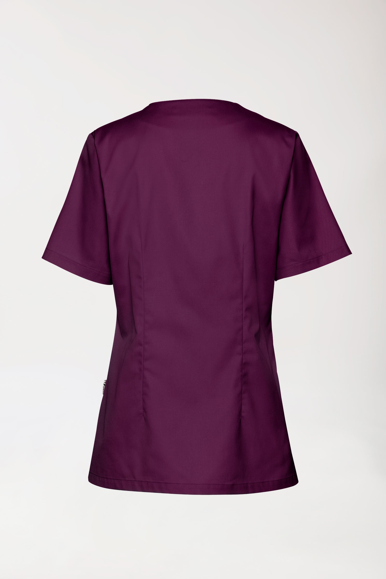 CORE Schlupfkasack Damen - Herzausschnitt pflaume