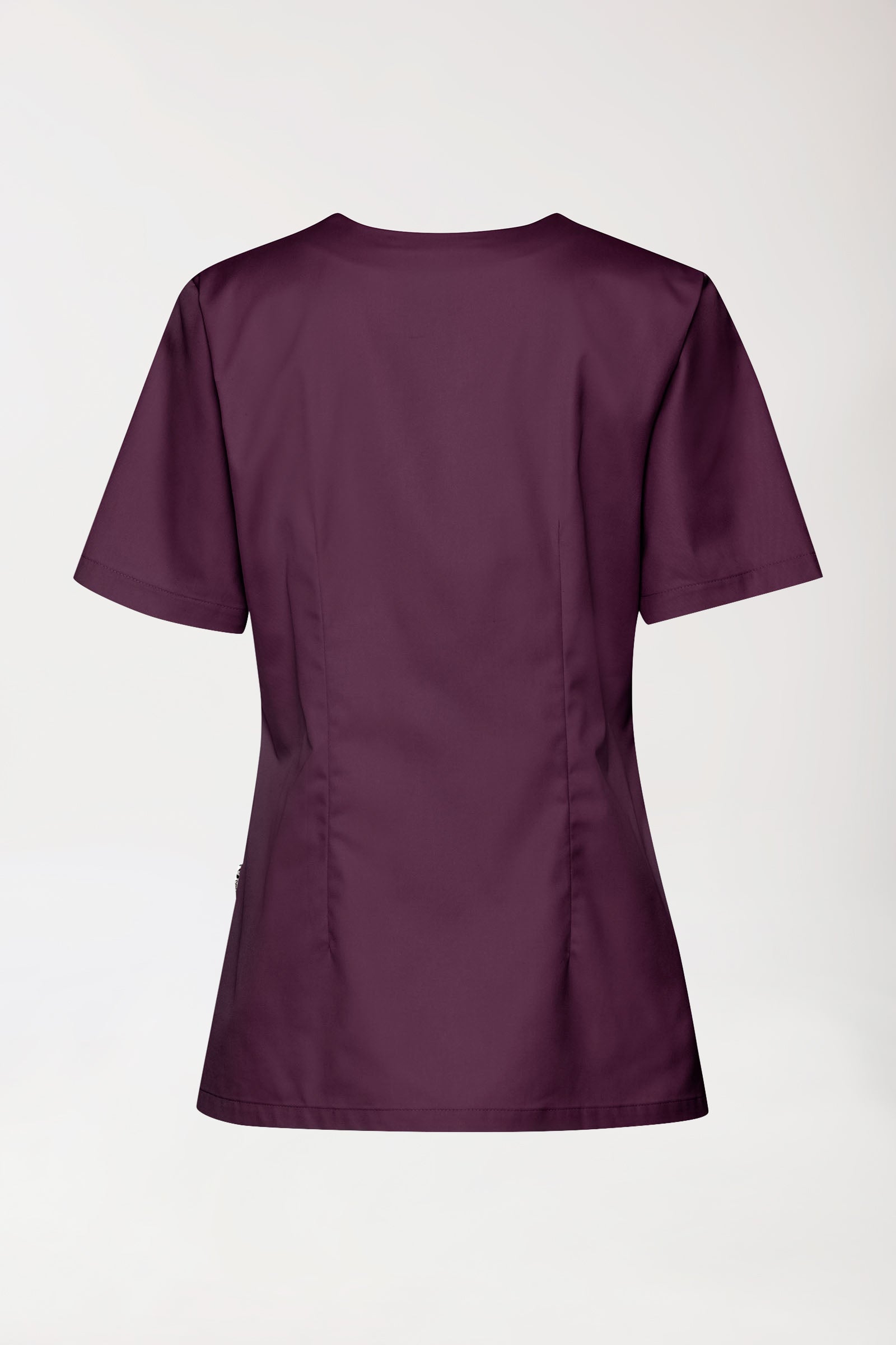 CORE Schlupfkasack Damen - 5er-Pack - Herzausschnitt pflaume