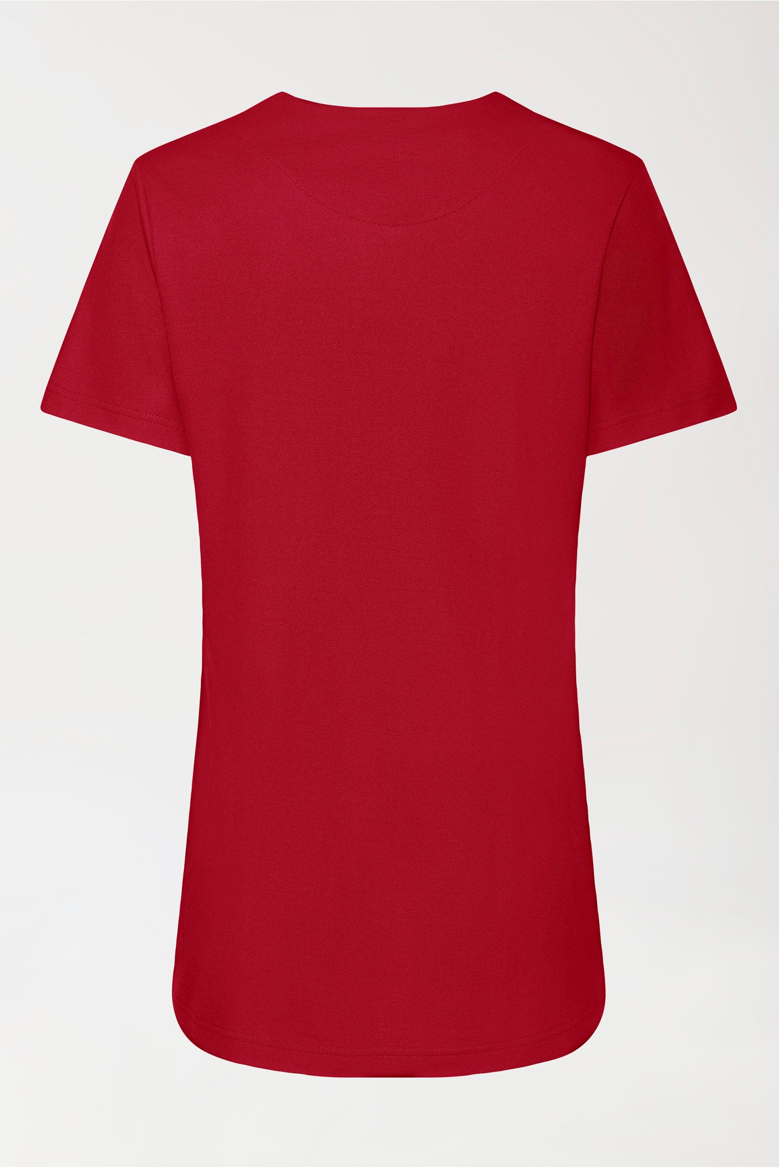 COMFY FLEX Stretch Schlupfkasack Damen - Herzausschnitt rot