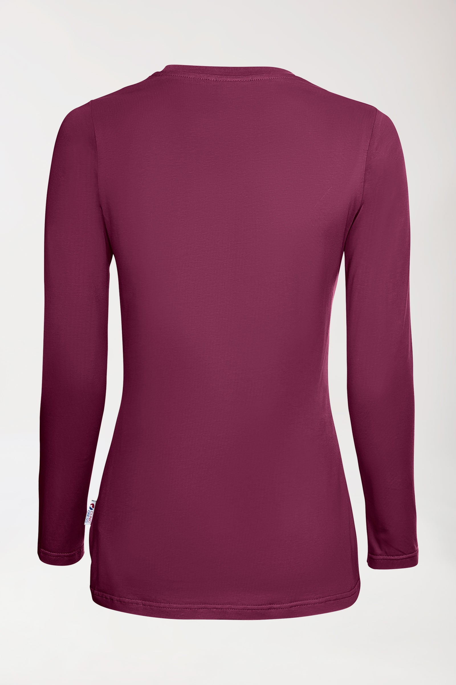 CORE Shirt Damen - 1/1 Arm berry, Vue de dos 