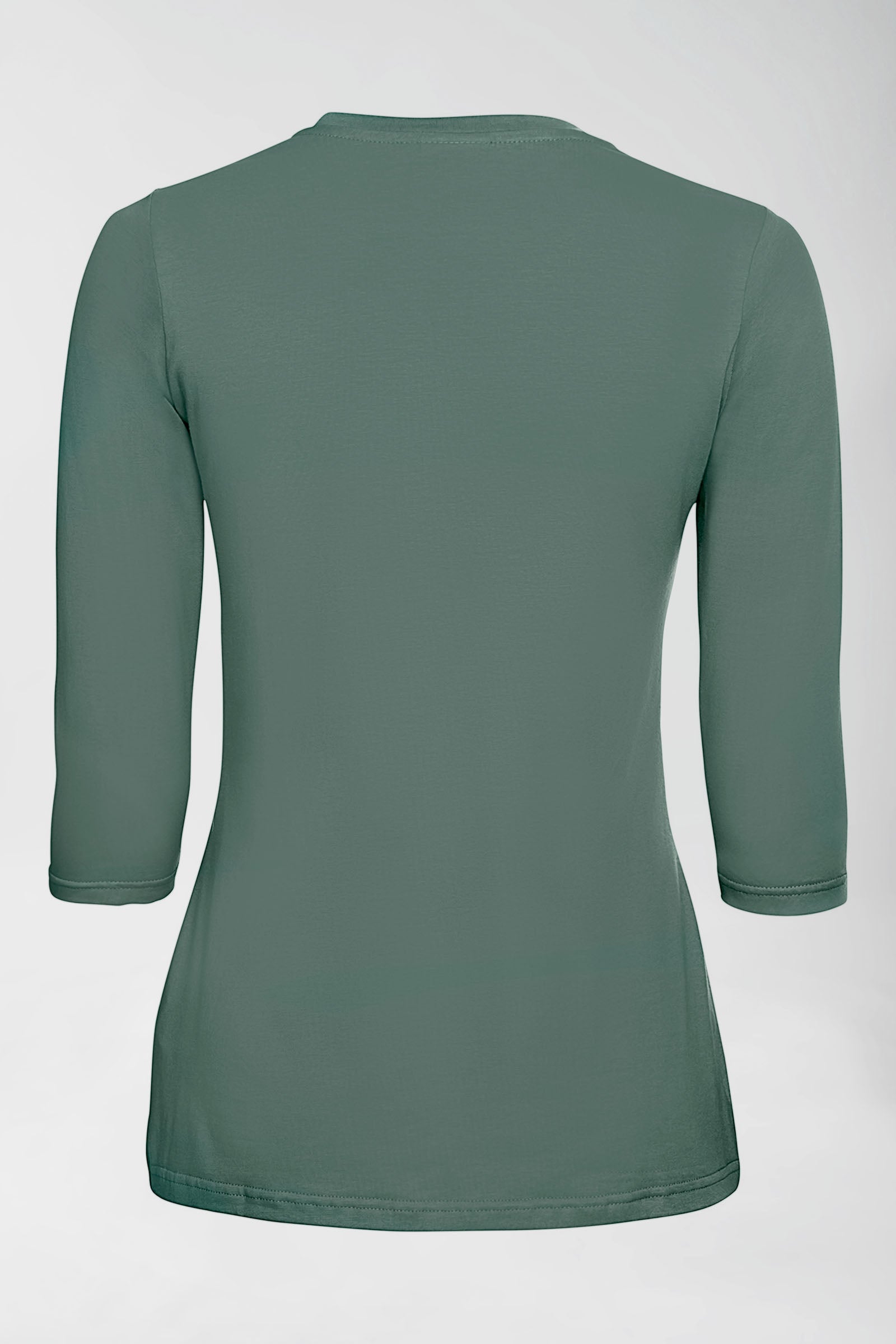 CORE Shirt Damen - 3/4 Arm dunkelgrün, Vue de dos 
