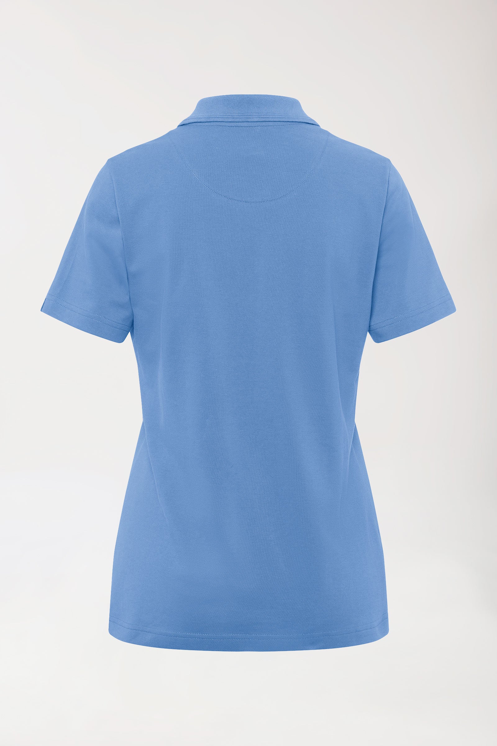 COMFY FLEX Stretch Shirt Damen - Polokragen himmelblau, Vue de dos 