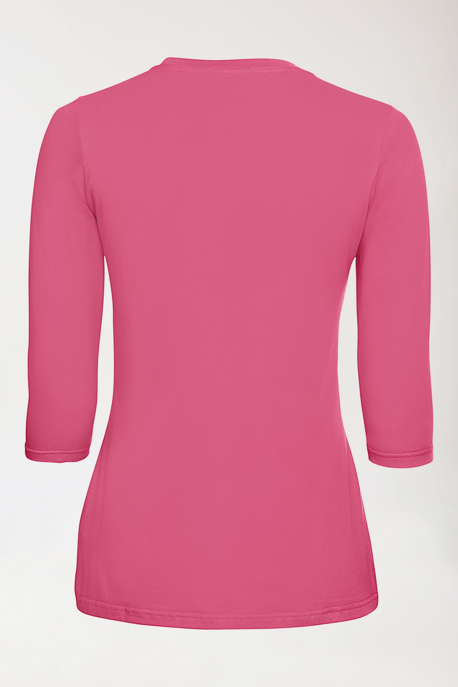CORE Shirt Damen - 3/4 Arm rosenholz, Rückansicht 