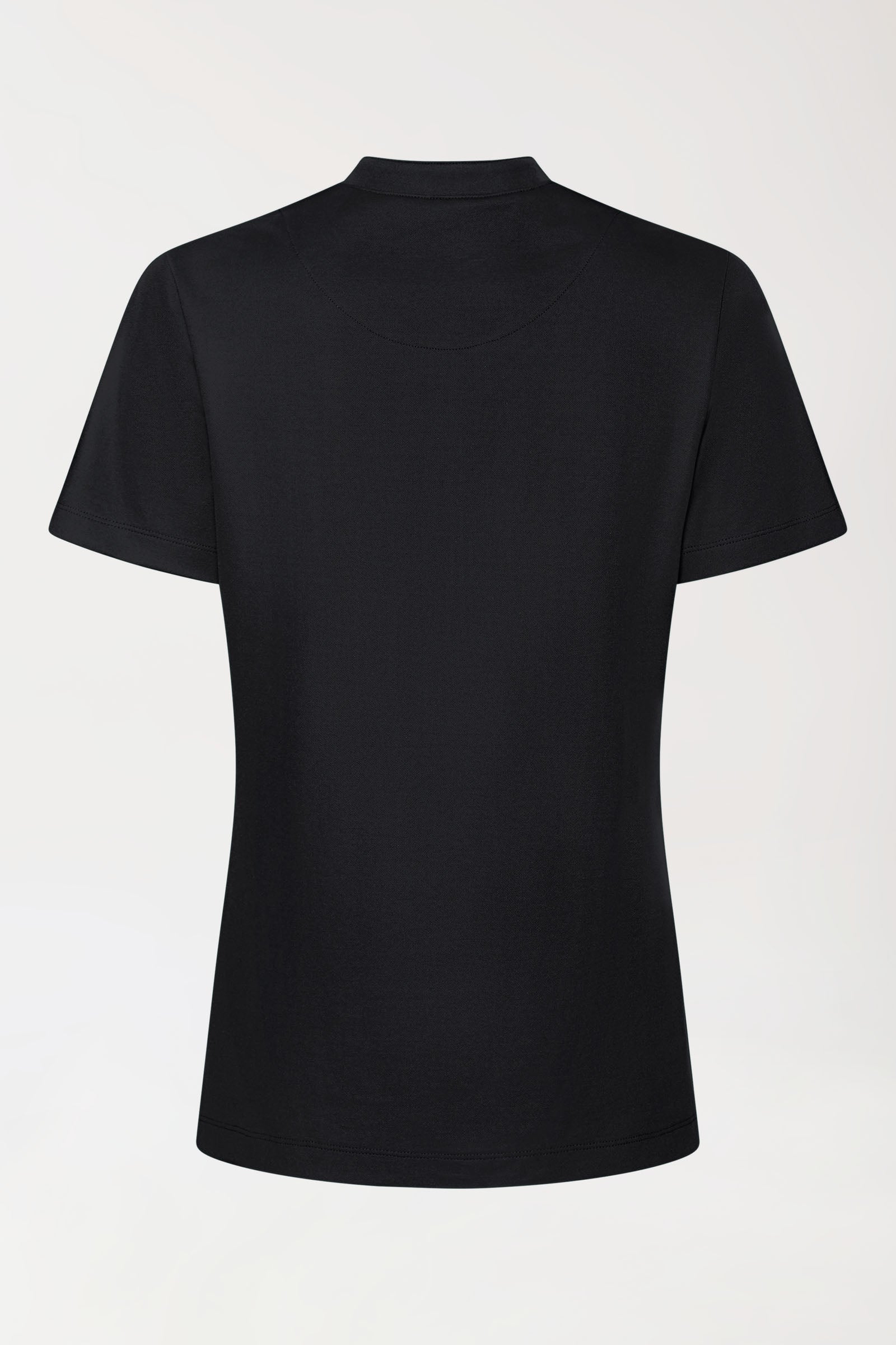 COMFY FLEX Stretch Shirt Damen - Stehkragen schwarz, Vue de dos 