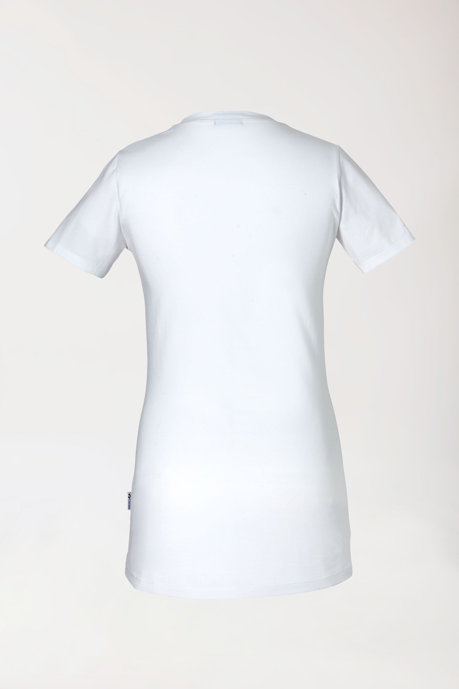 CORE Shirt Damen - Rundhals weiss, Vue de dos 