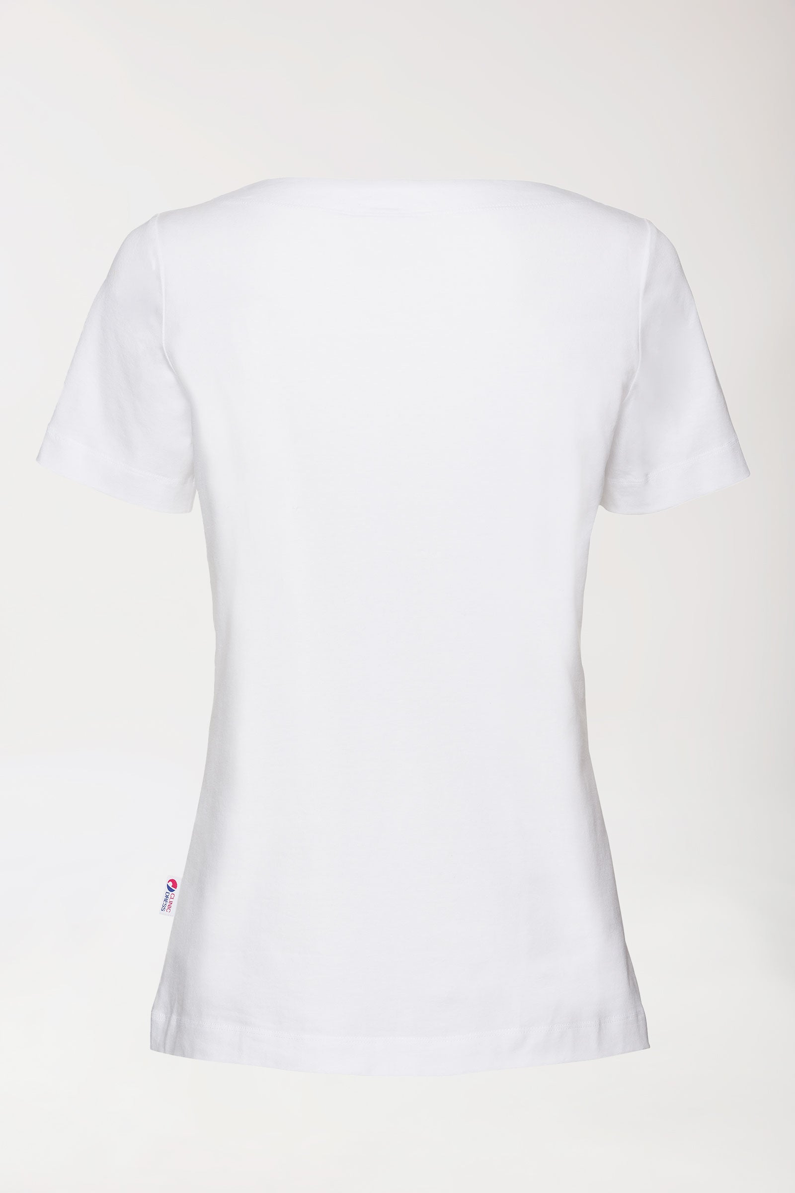 Shirt Damen - 1/2 Arm weiss, Vue de dos 