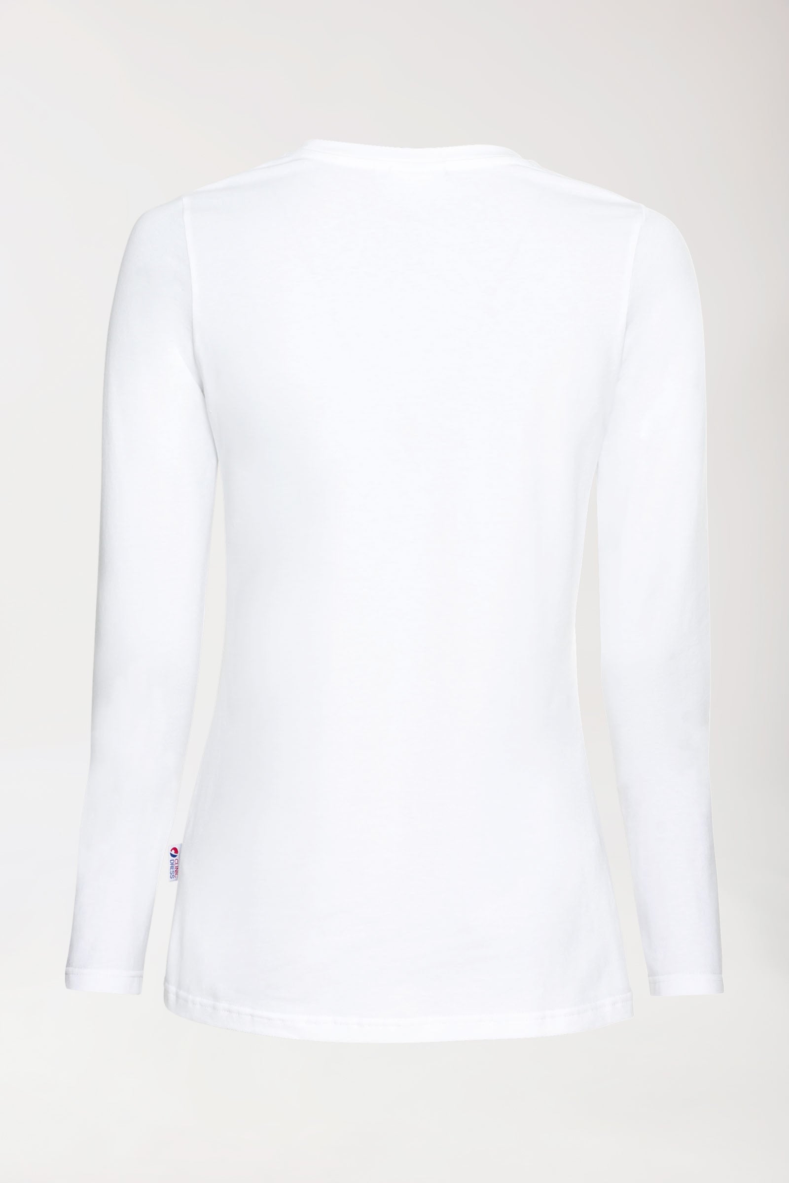 CORE Shirt Damen - 1/1 Arm weiss, Vue de dos 