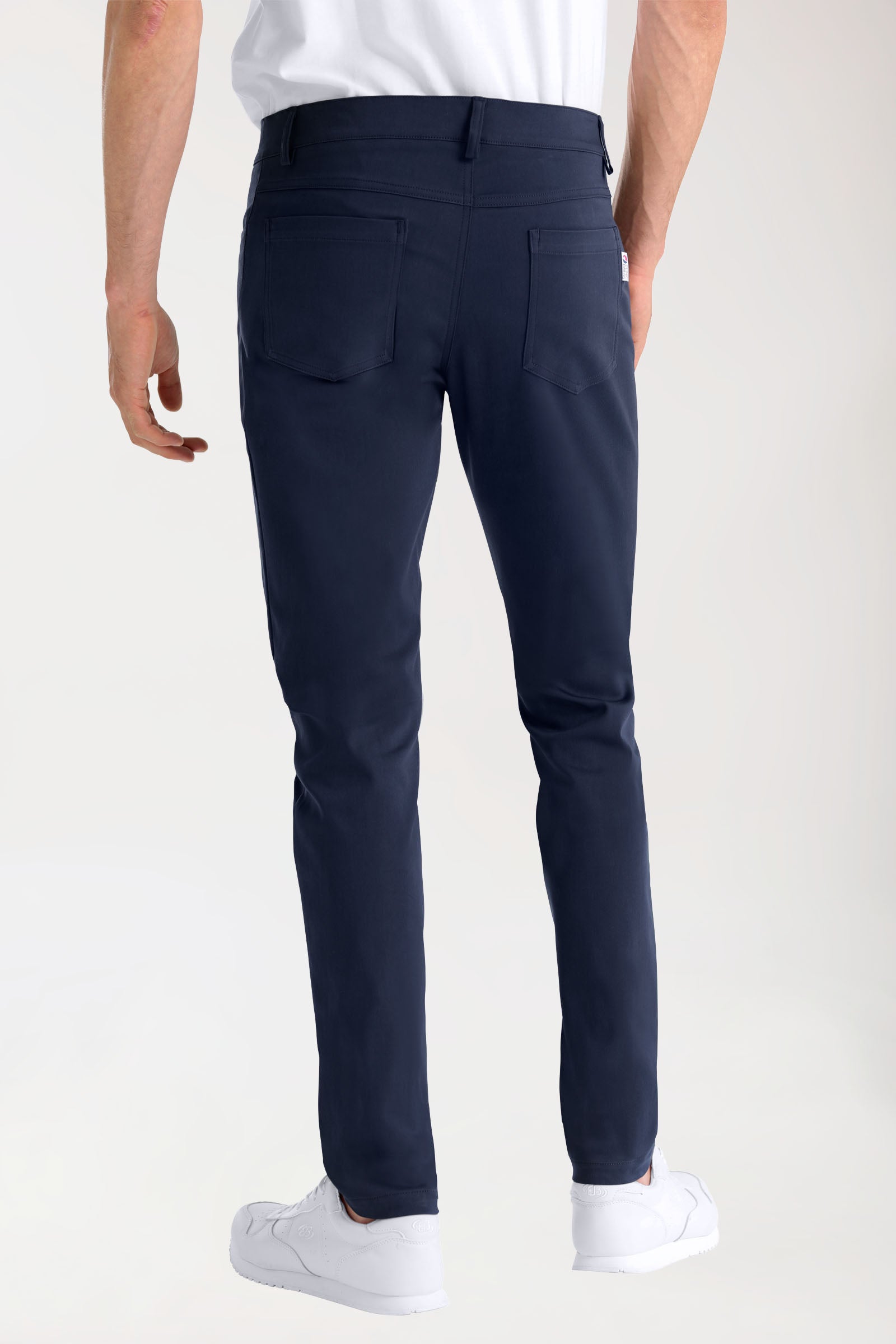 COMFY FLEX 5-Pocket Hose Herren - schlankes Bein navy