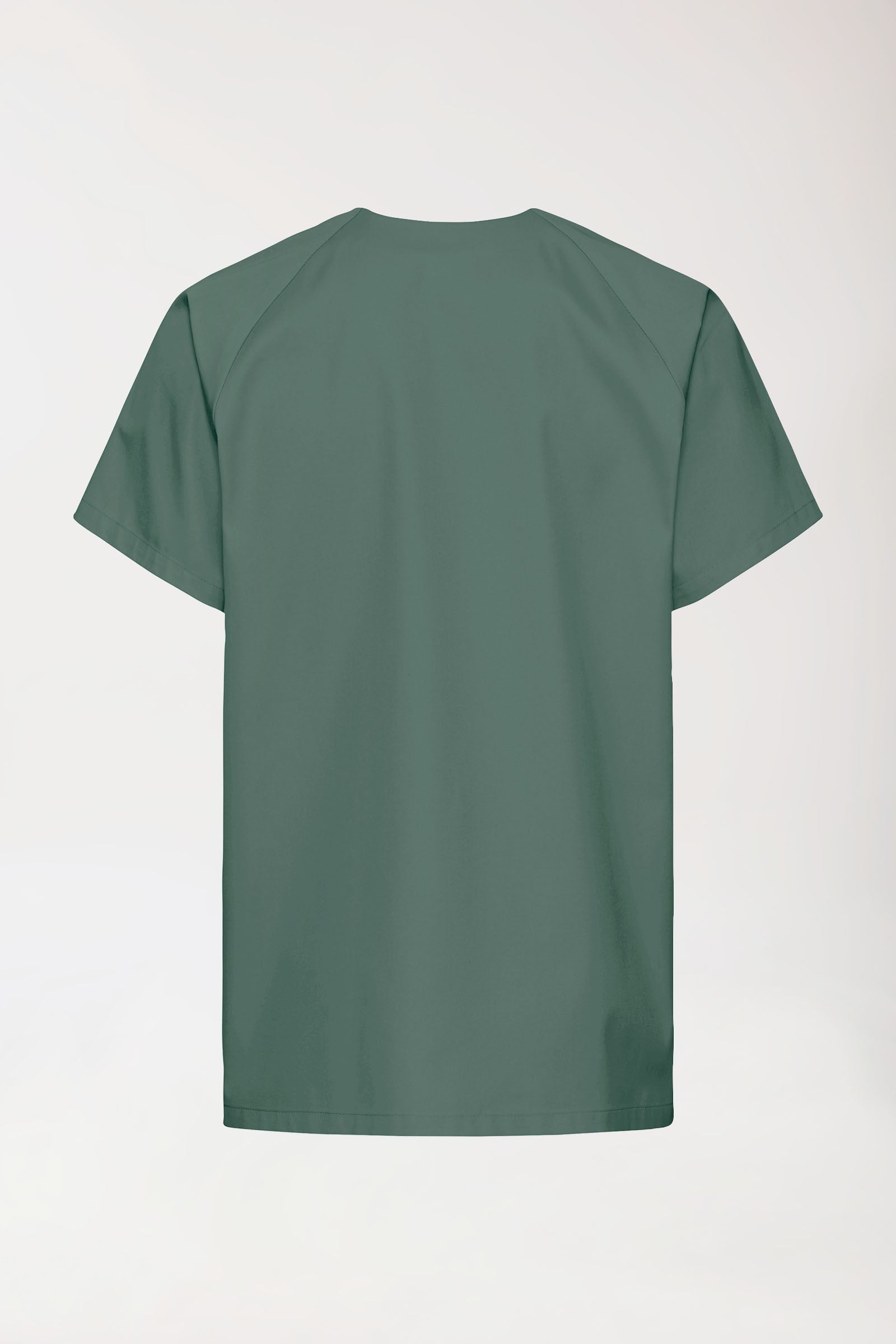 CORE Kasack Herren - durchgeknöpft dunkelgrün, Vue de dos 