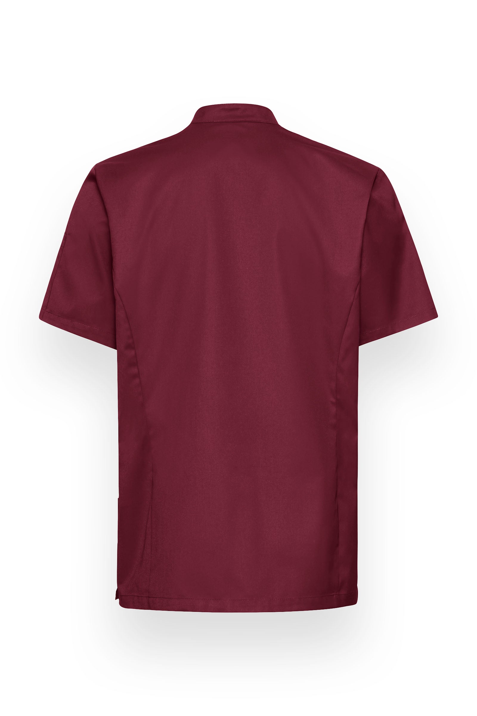 Gastro Kochjacke Herren - 1/2 Arm bordeaux