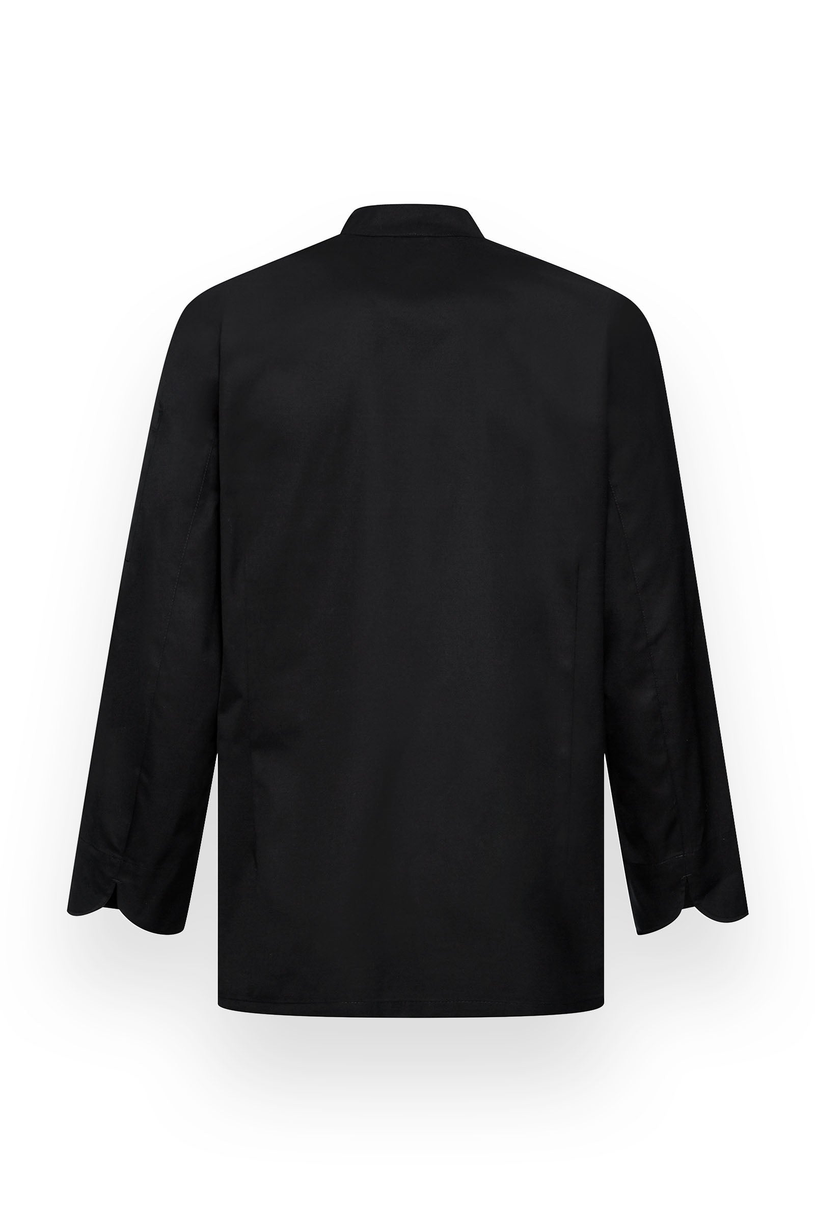 Gastro Kochjacke Herren - 6er Knopfreihe - 1/1 Arm schwarz