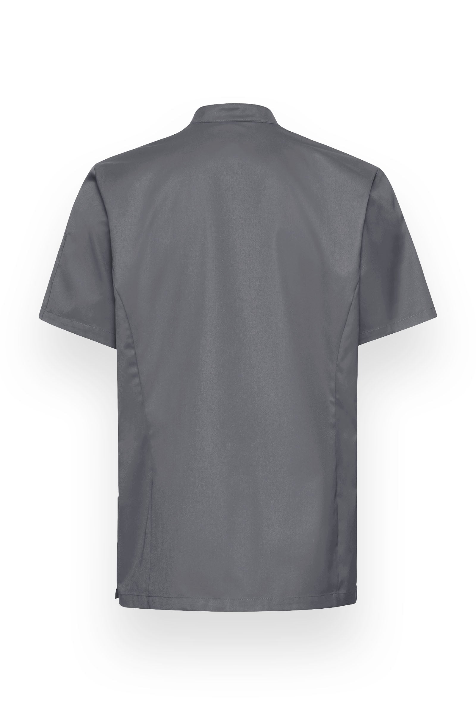 Gastro Kochjacke Herren - 1/2 Arm steingrau