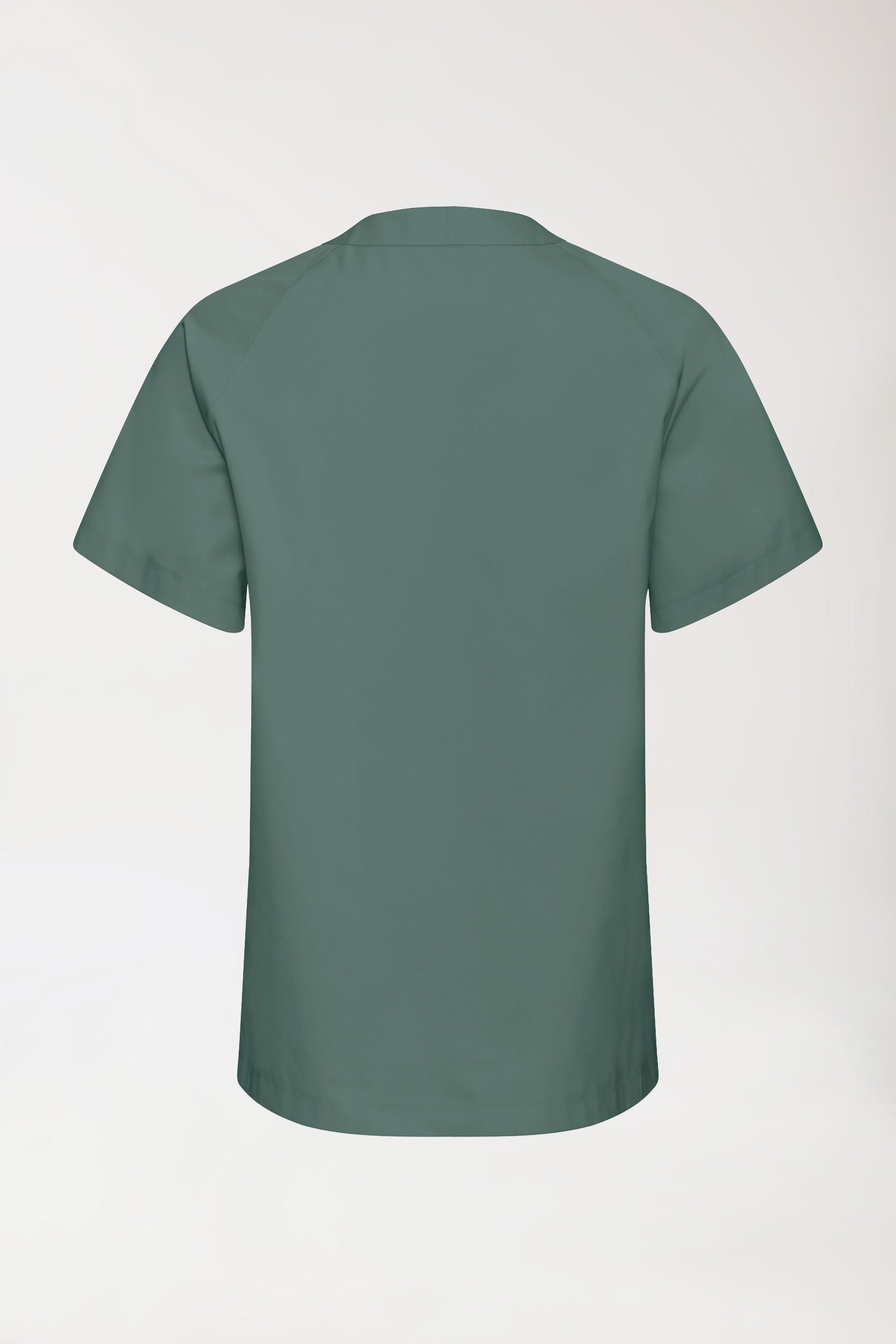 CORE Schlupfkasack Herren - V-Ausschnitt dunkelgrün, Rückansicht 