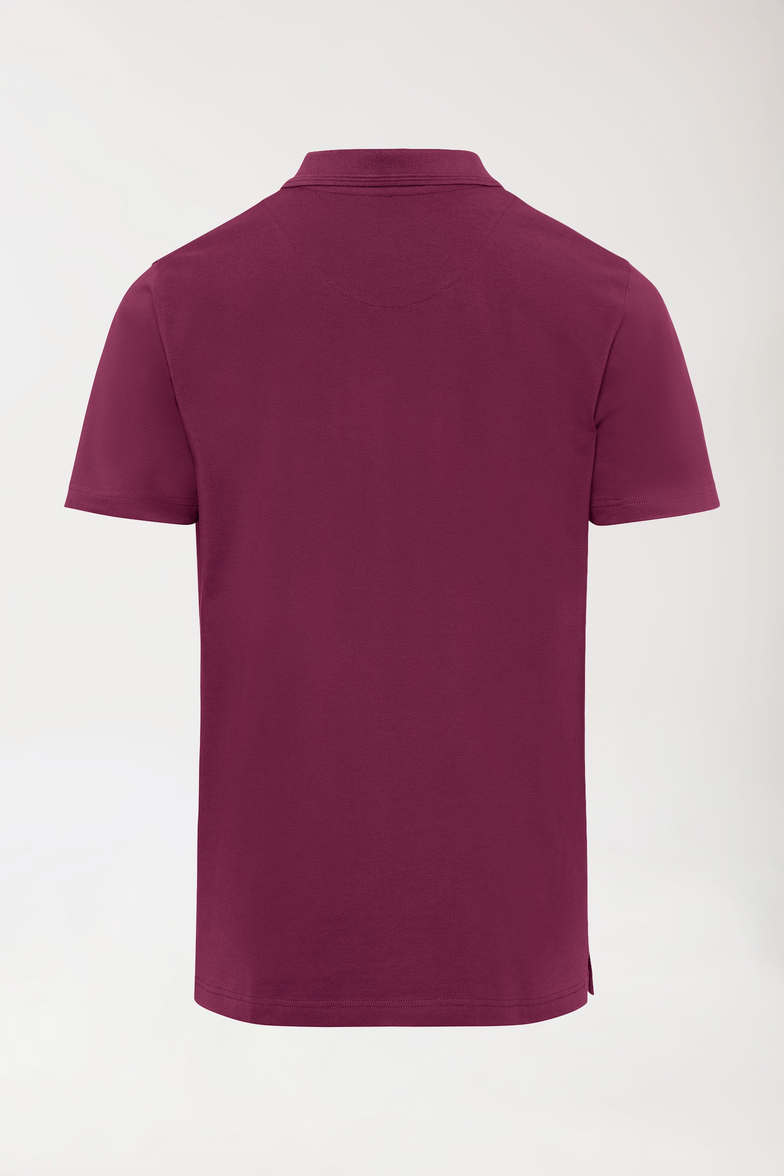 COMFY FLEX Stretch Shirt Herren - Polokragen berry, Vue de dos 
