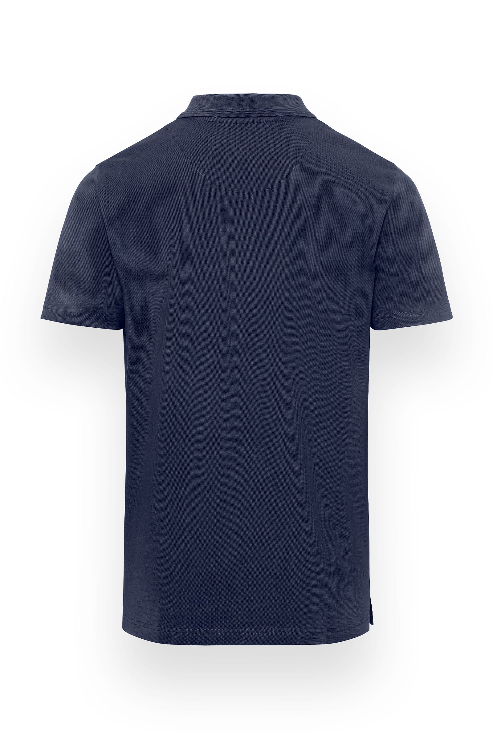 Stretch Shirt Herren Piqué - Polokragen navy