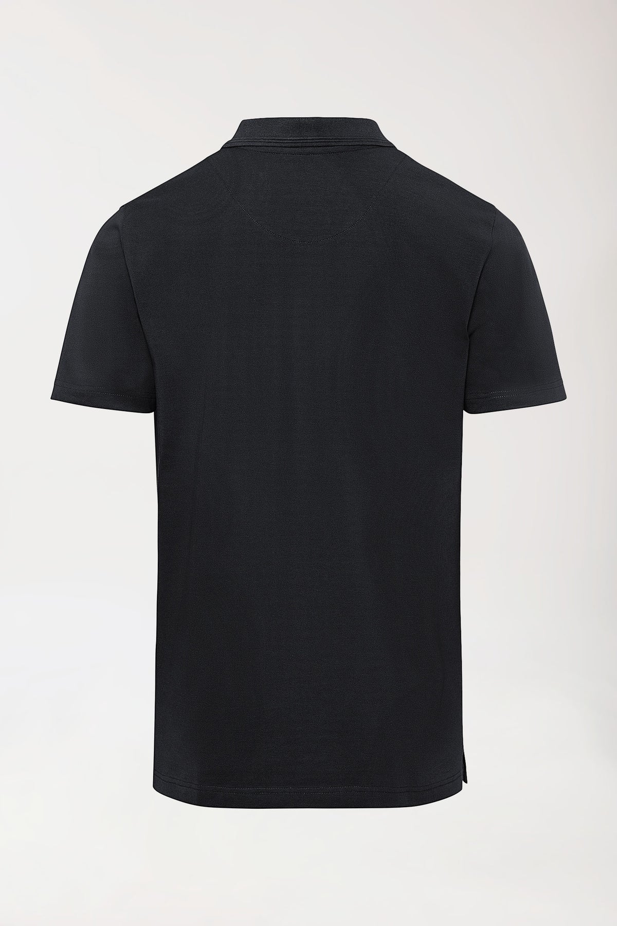 COMFY FLEX Stretch Shirt Herren - Polokragen schwarz, Vue de dos 