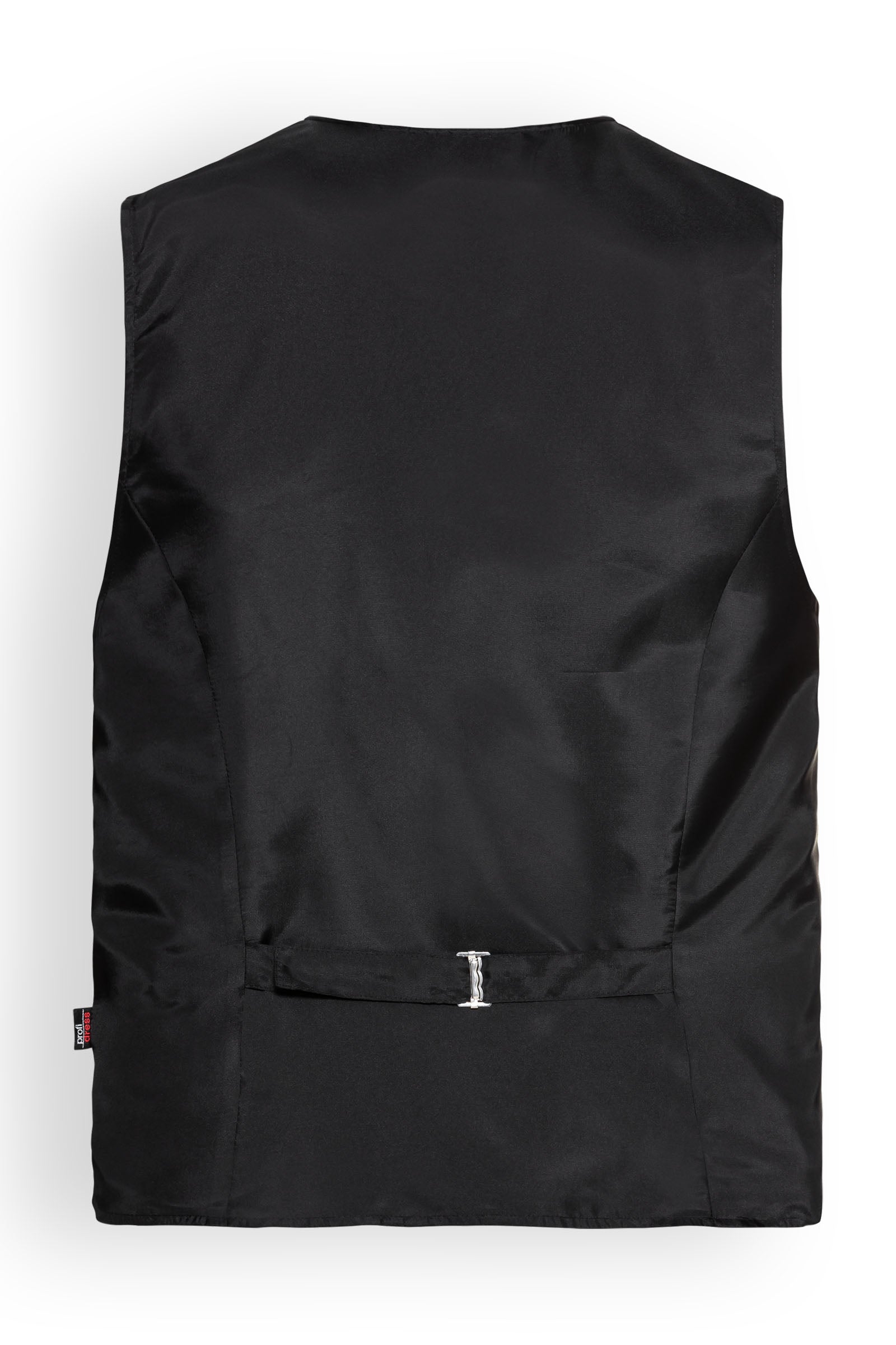 Weste für Herren Jeansschwarz Schwarz, Vue de dos 