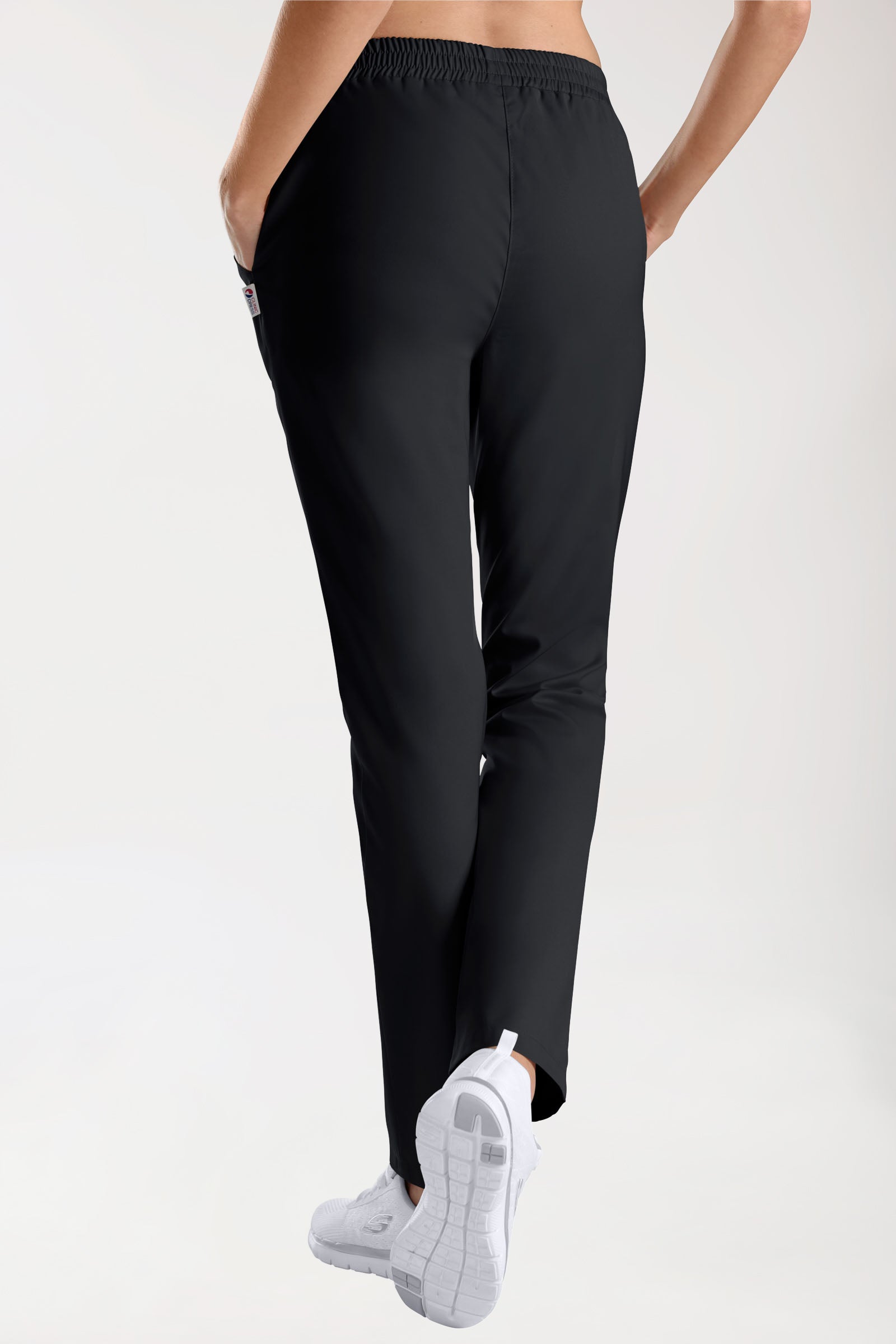 CORE Hose Damen - leicht vertiefter Bund schwarz