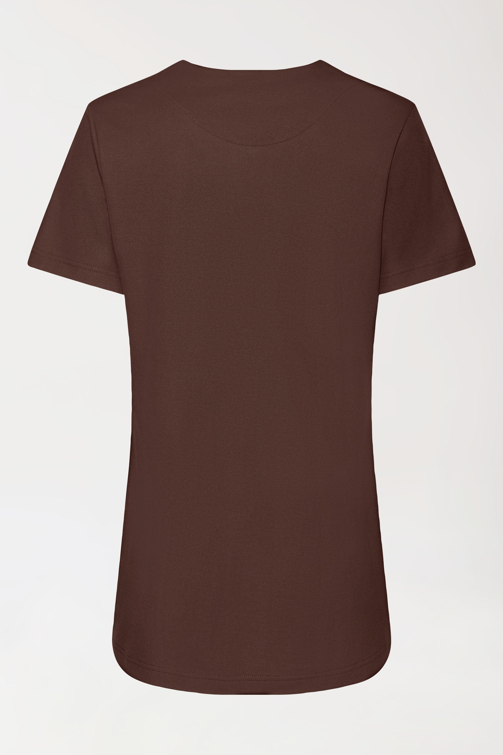 COMFY FLEX Stretch Schlupfkasack Damen - Herzausschnitt coffee, Vue de dos 