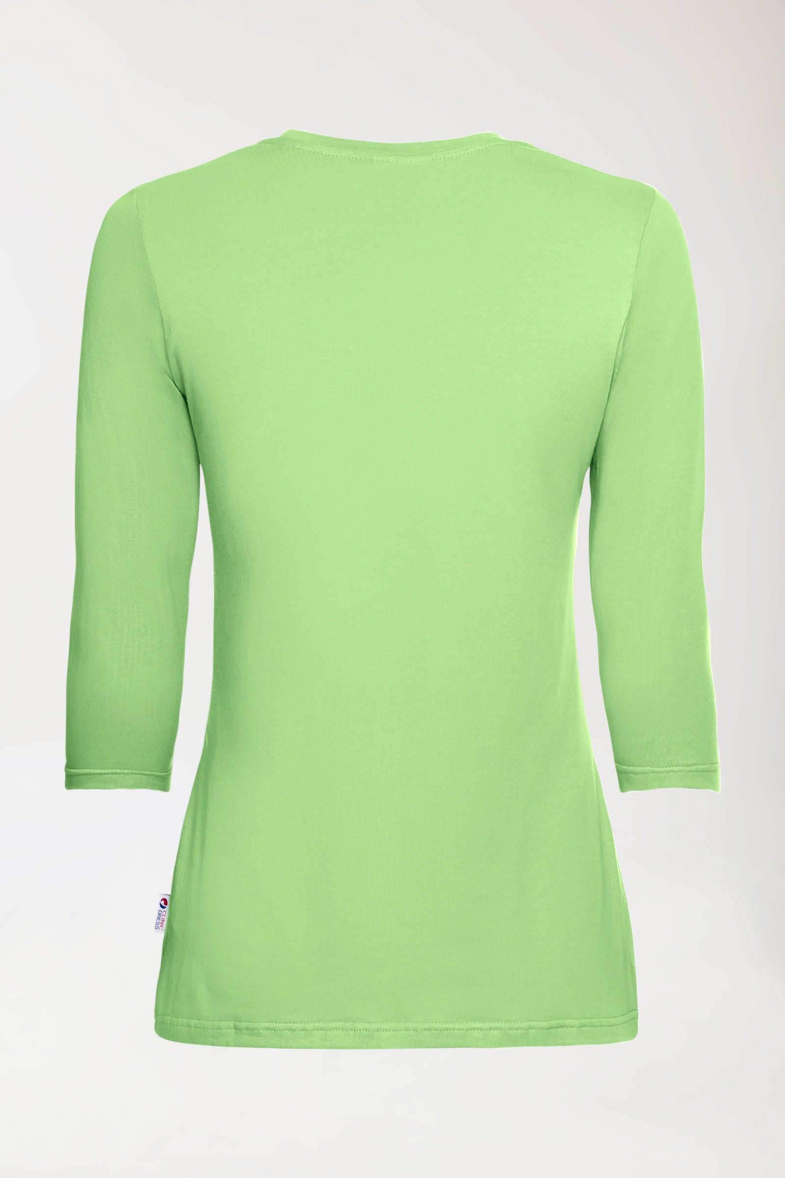 CORE Shirt Damen - 3/4 Arm apfelgrün, Vue de dos 