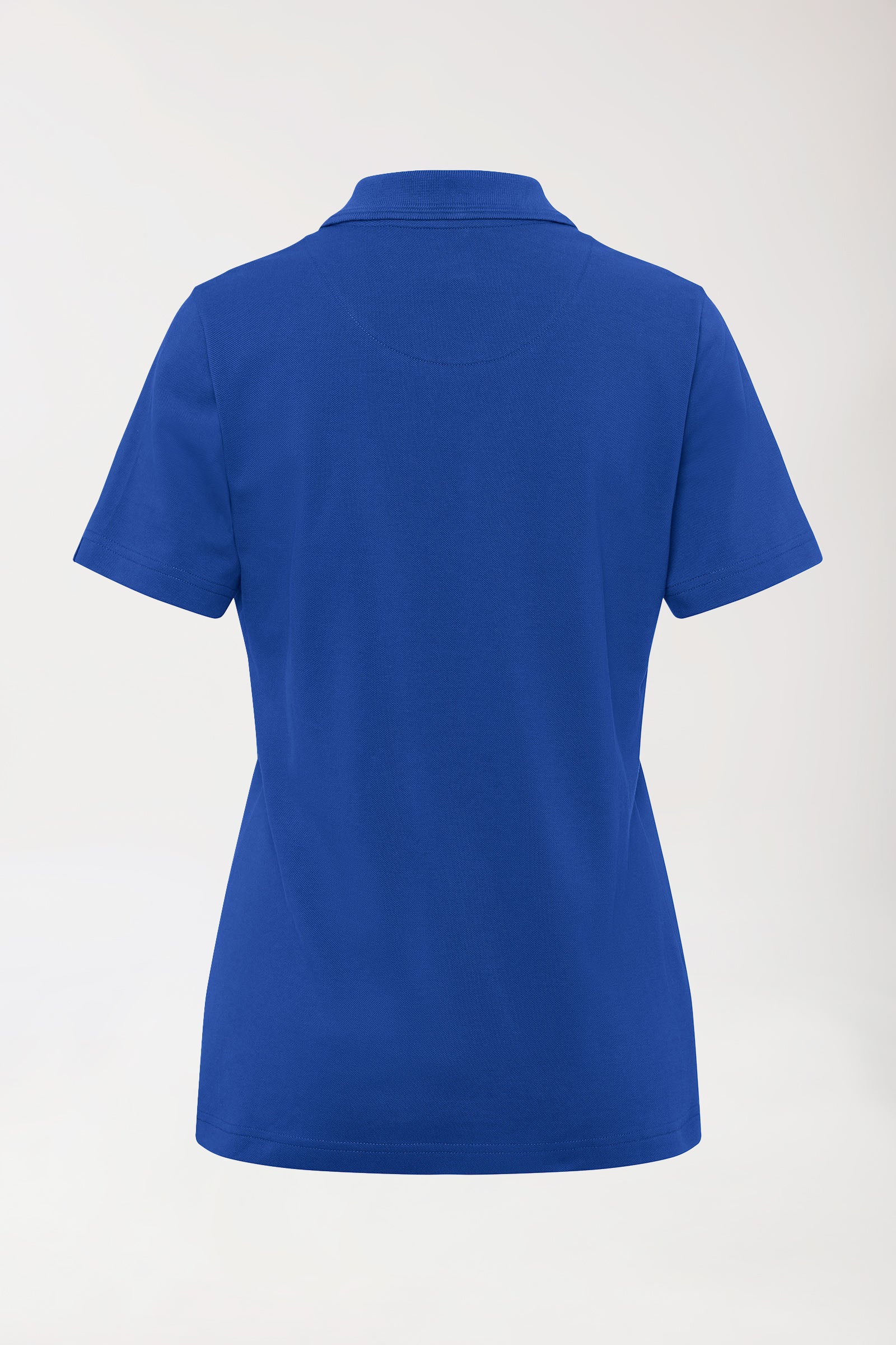 COMFY FLEX Stretch Shirt Damen - Polokragen königsblau, Vue de dos 