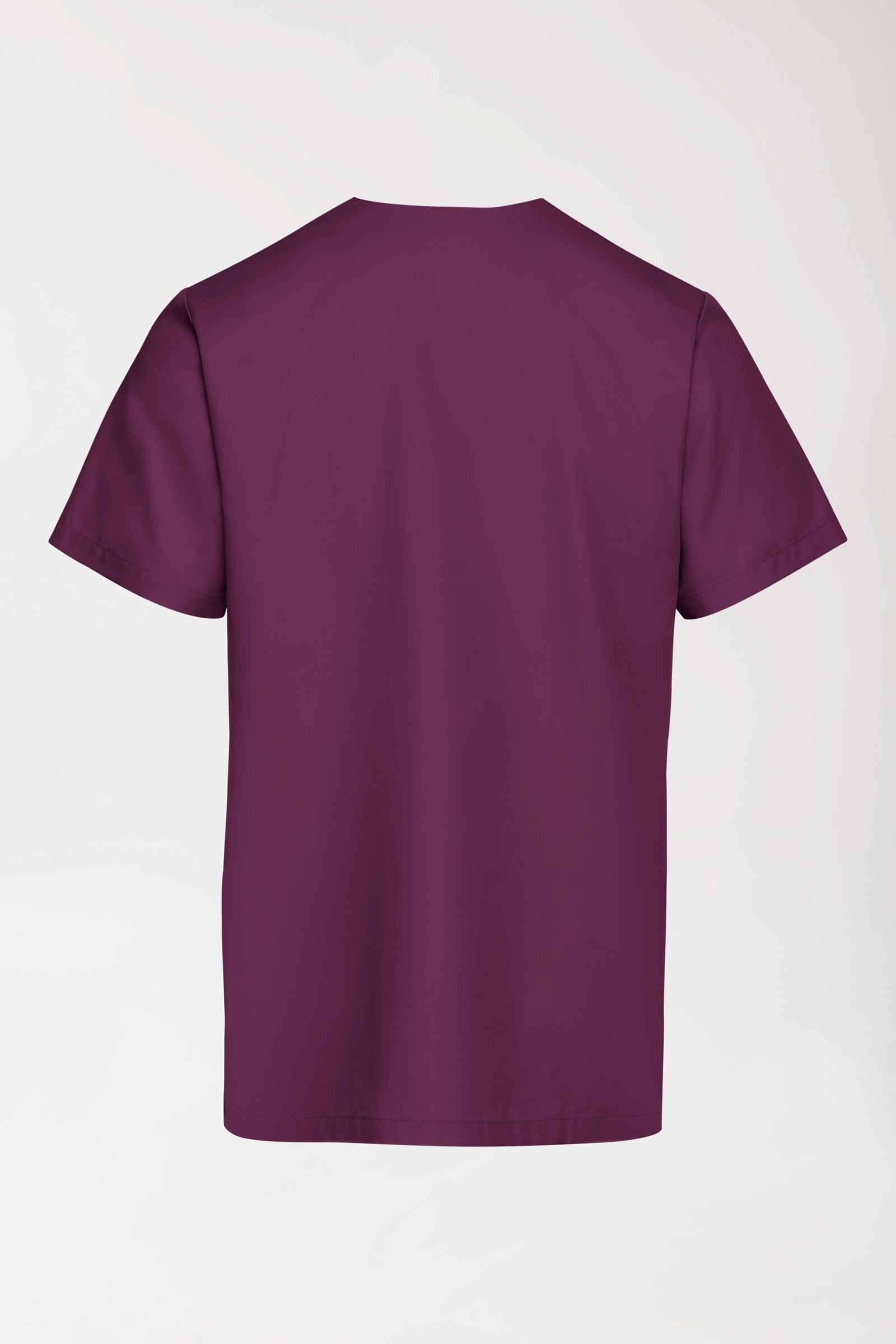 TENCEL™ Schlupfkasack Herren - V-Ausschnitt black berry, Vue de dos 