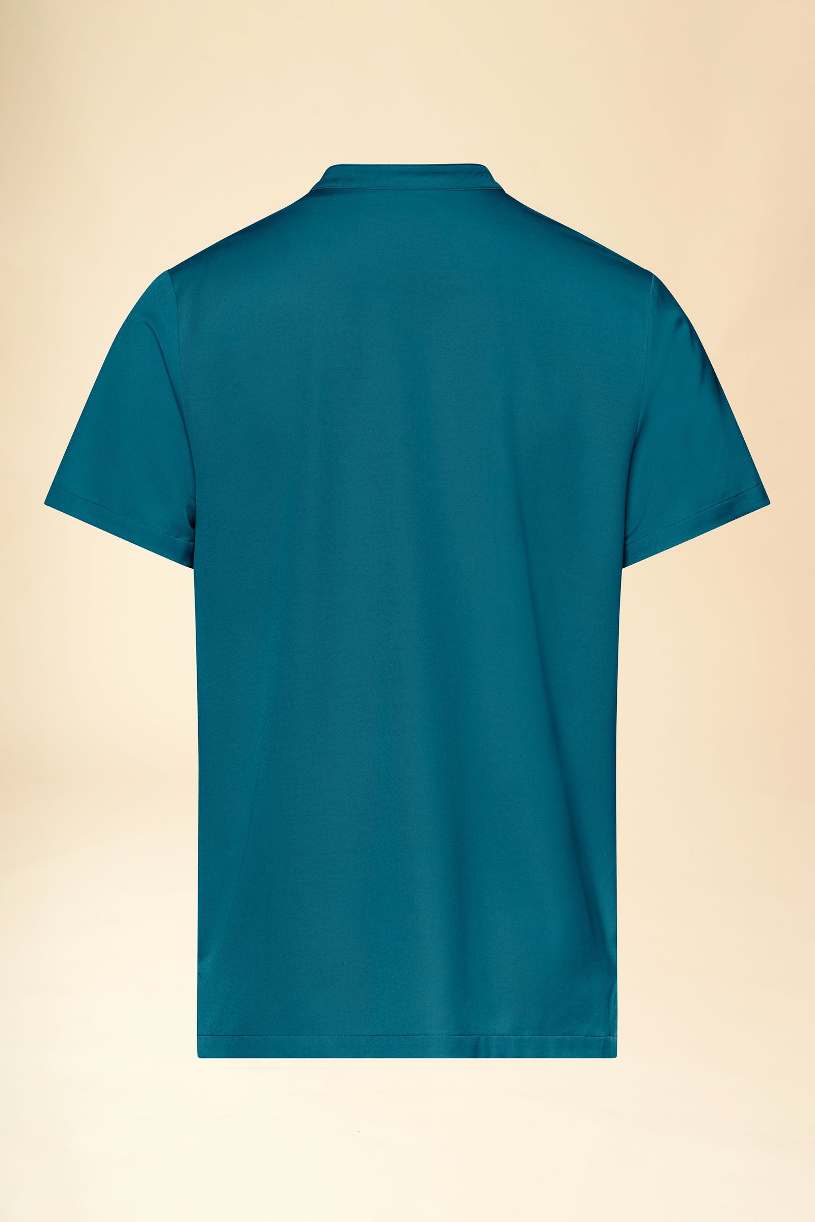 KAERE Schlupfkasack Herren - Stehkragen petrol, Vue de dos 