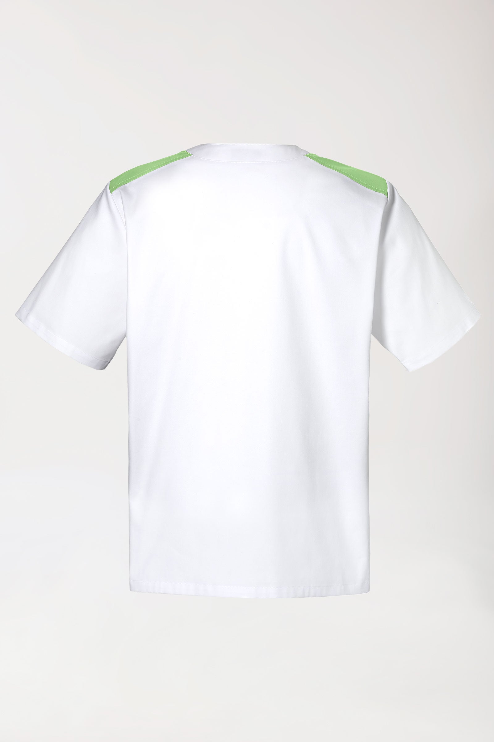 CLINIC STRETCH Schlupfkasack Herren weiss/apfelgrün