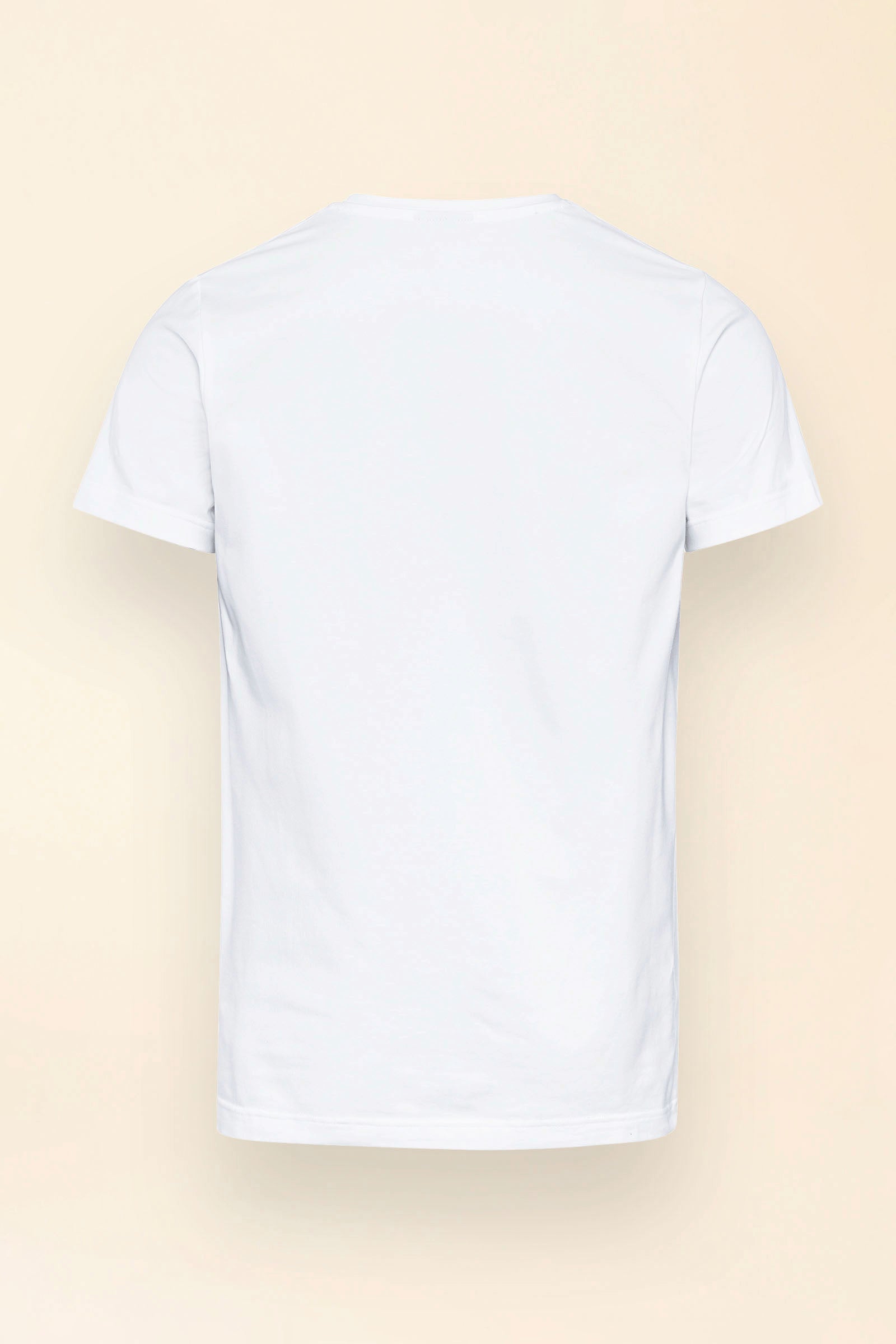 KAERE Shirt Herren - Kurzarm weiss, Vue de dos 