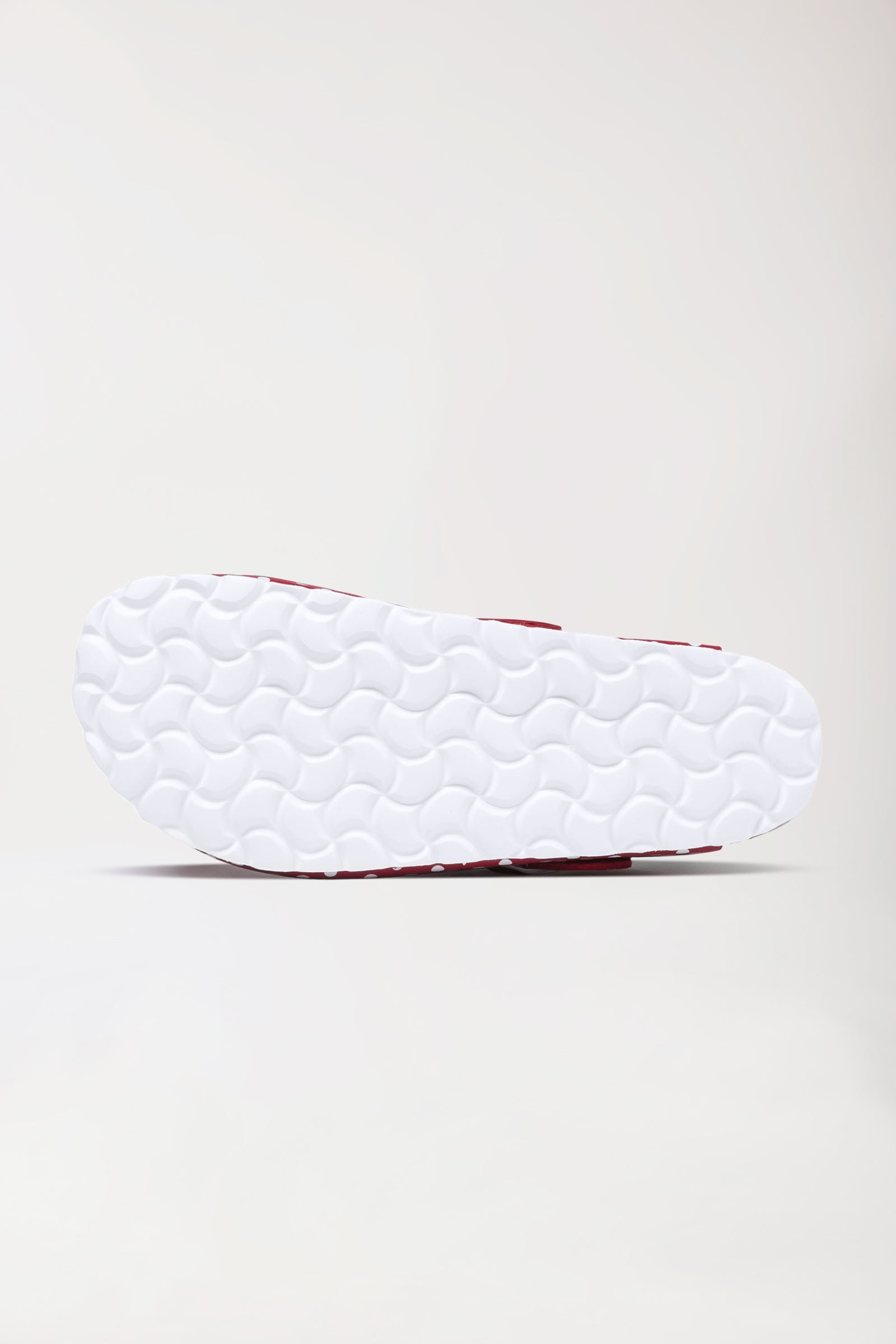 Damen Clog rot/weiss, Vue de dos 