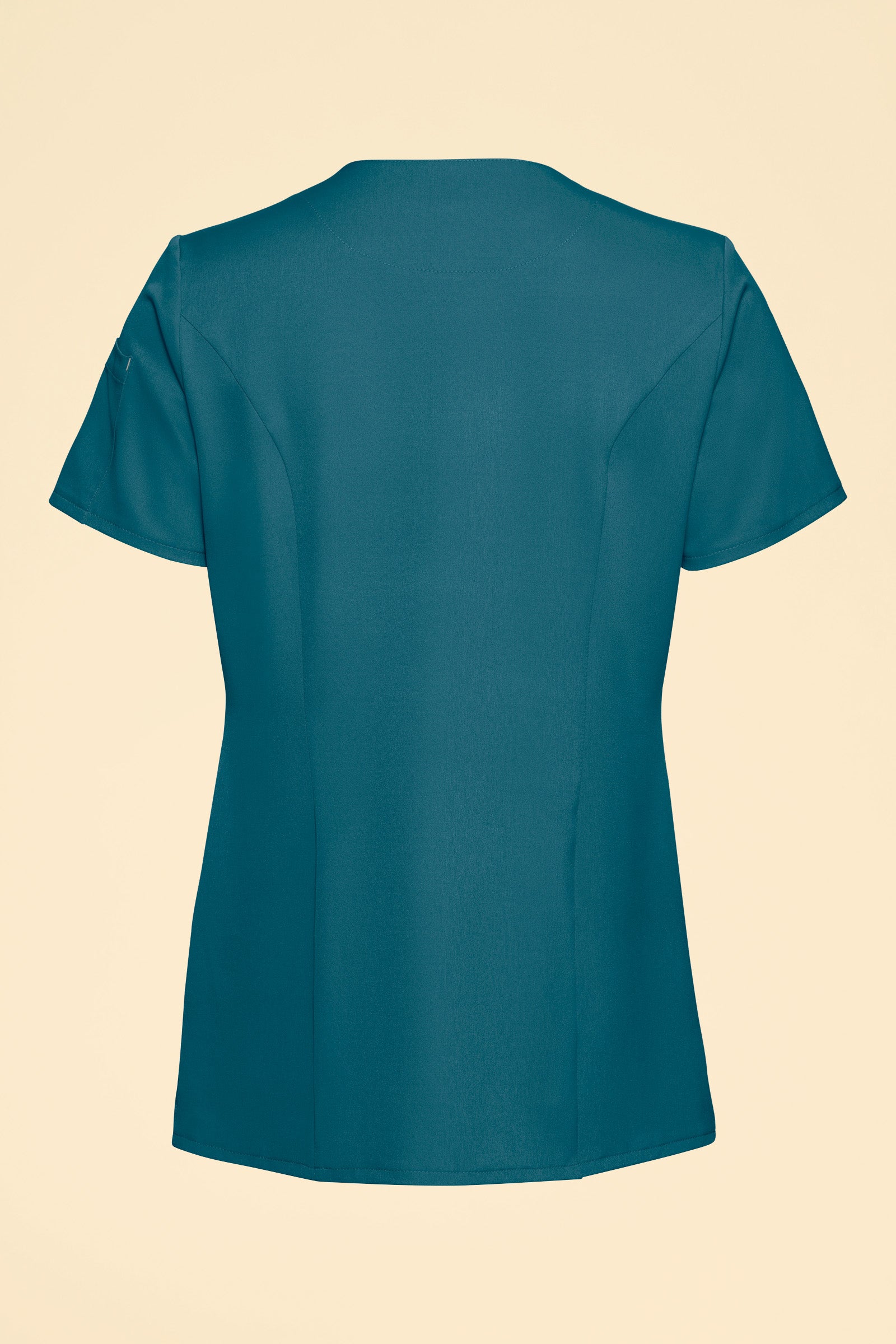 KAERE Kasack Damen - durchgeknöpft petrol, Vue de dos 