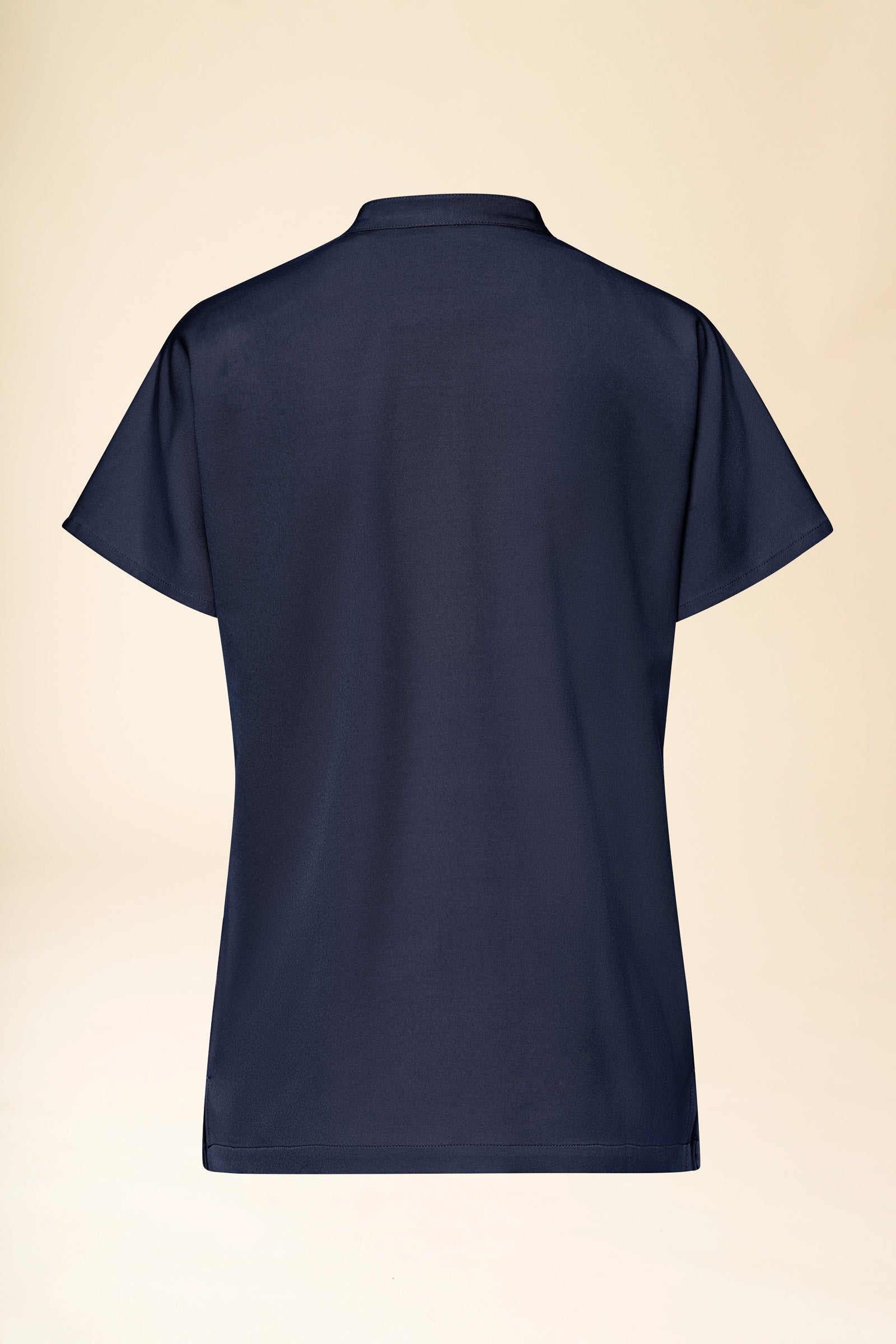 KAERE Schlupfkasack Damen - Stehkragen navy, Vue de dos 