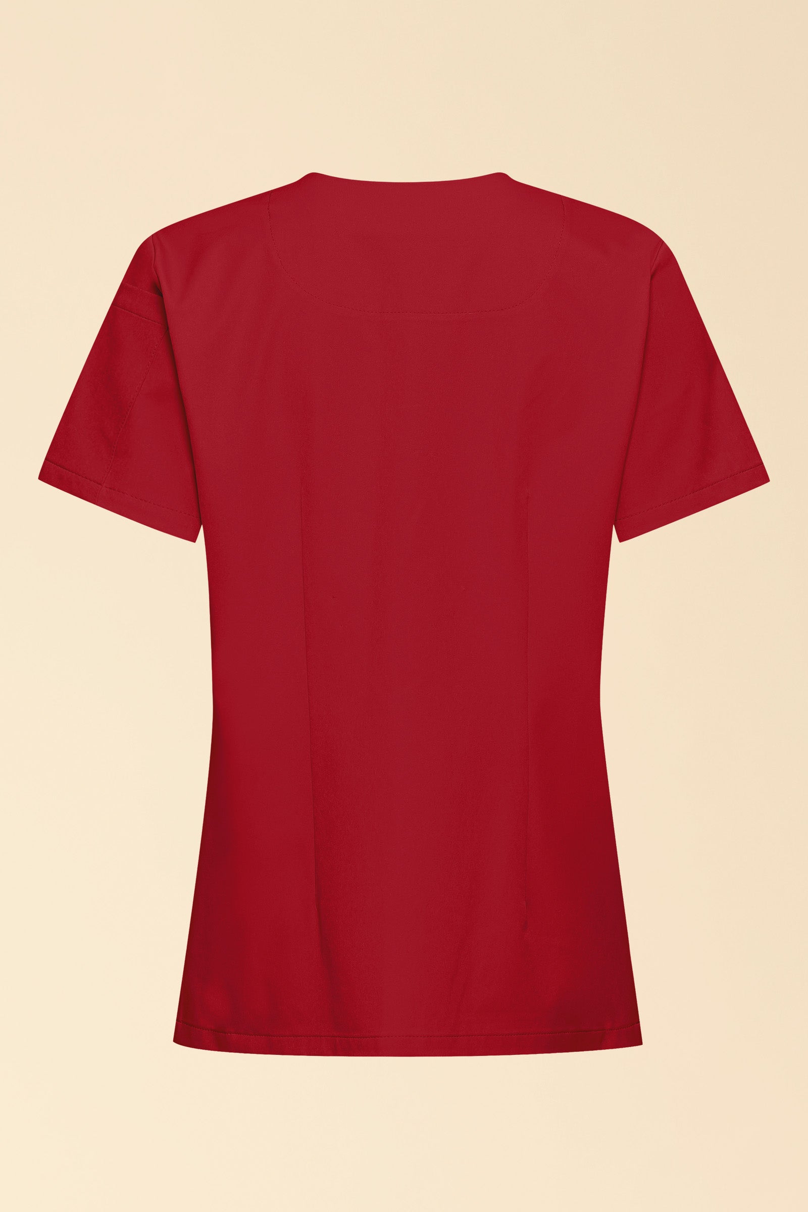 KAERE Schlupfkasack Damen - V-Ausschnitt rot, Vue de dos 