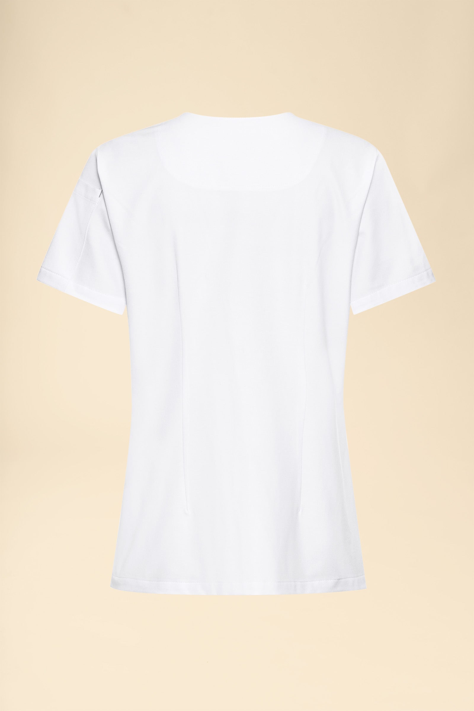 KAERE Schlupfkasack Damen - V-Ausschnitt weiss, Vue de dos 