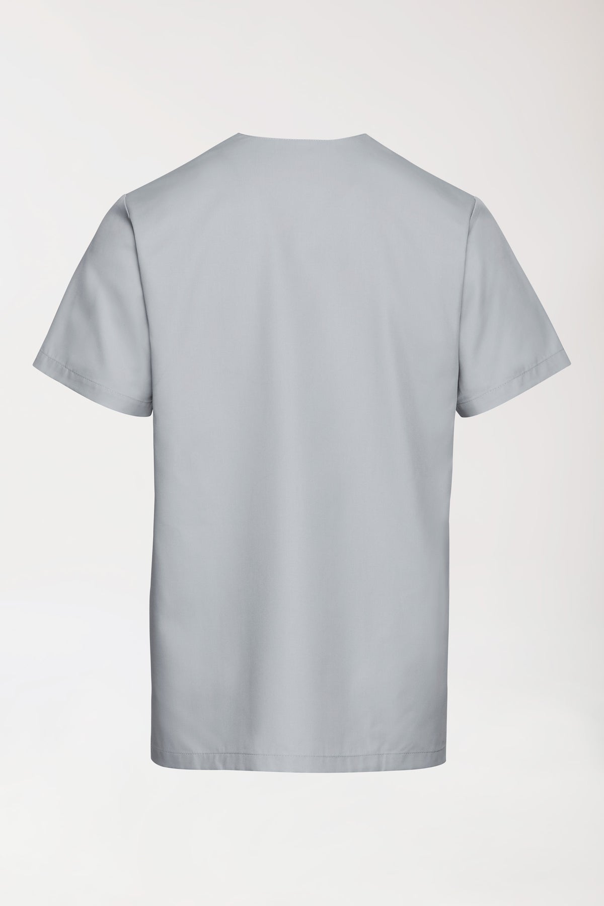 TENCEL™ Schlupfkasack Herren - V-Ausschnitt perlgrau, Vue de dos 
