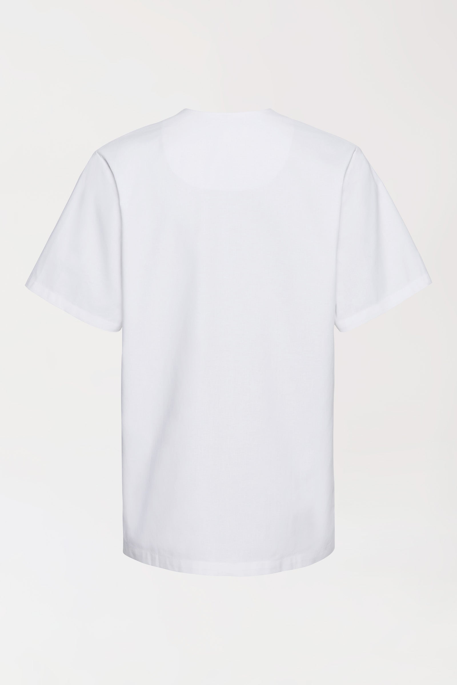 Baumwolle Schlupfkasack Unisex - Doppelpack weiss, Vue de dos 