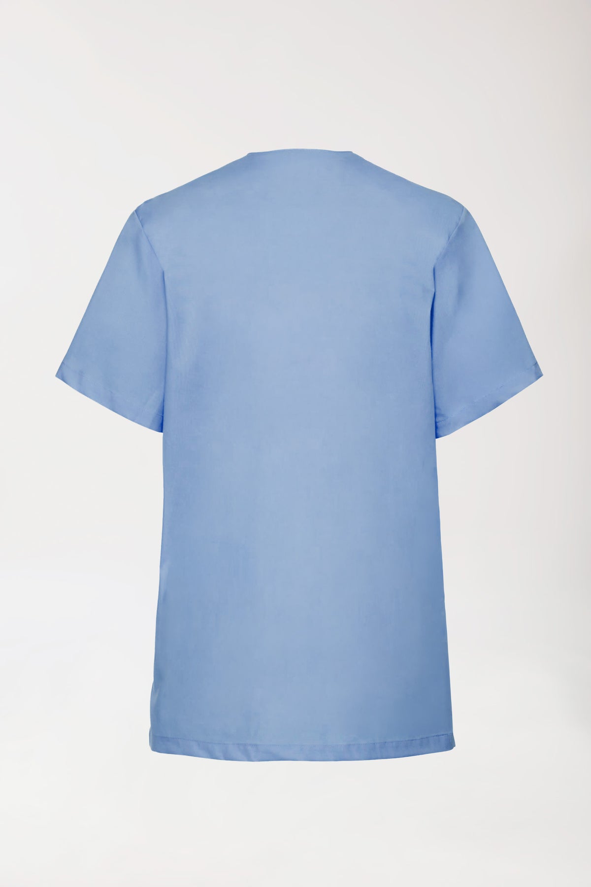 Stretch Schlupfkasack Unisex - V-Ausschnitt himmelblau, Vue de dos 