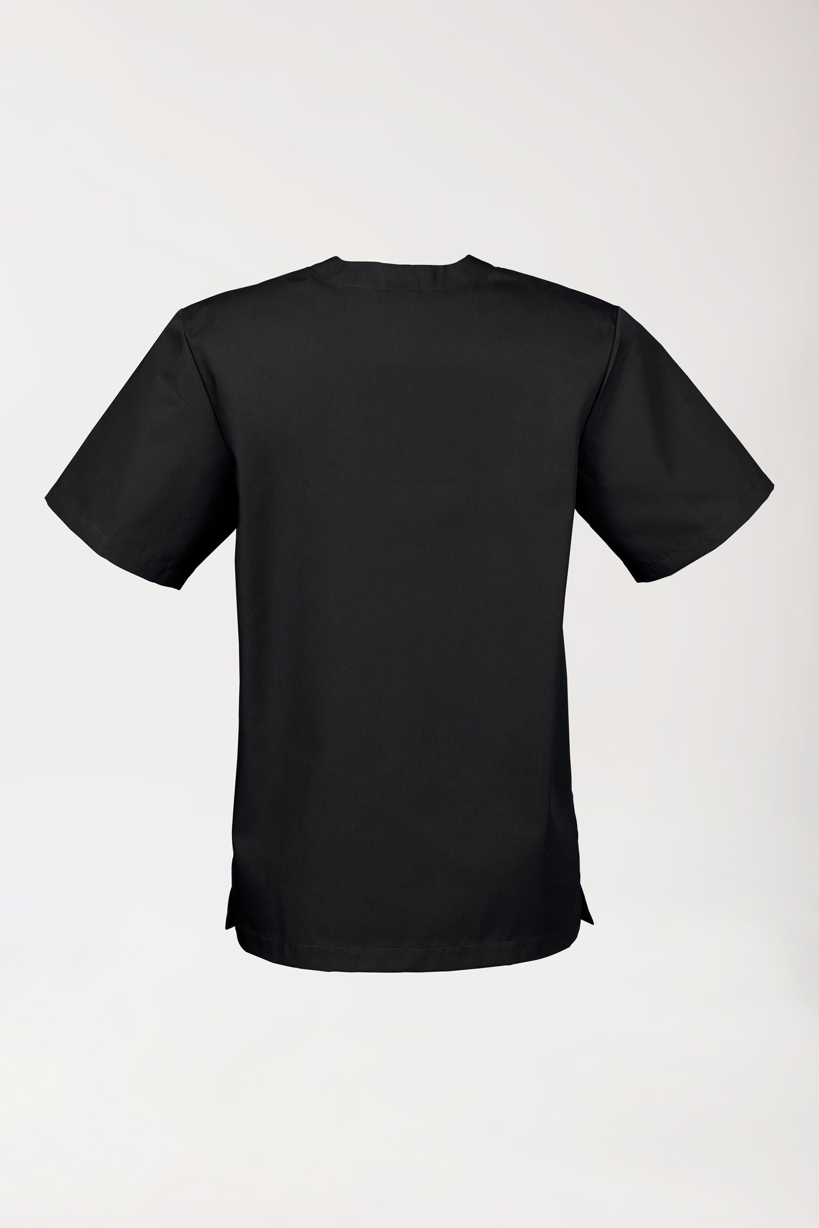 Stretch Schlupfkasack Herren - V-Ausschnitt schwarz, Vue de dos 