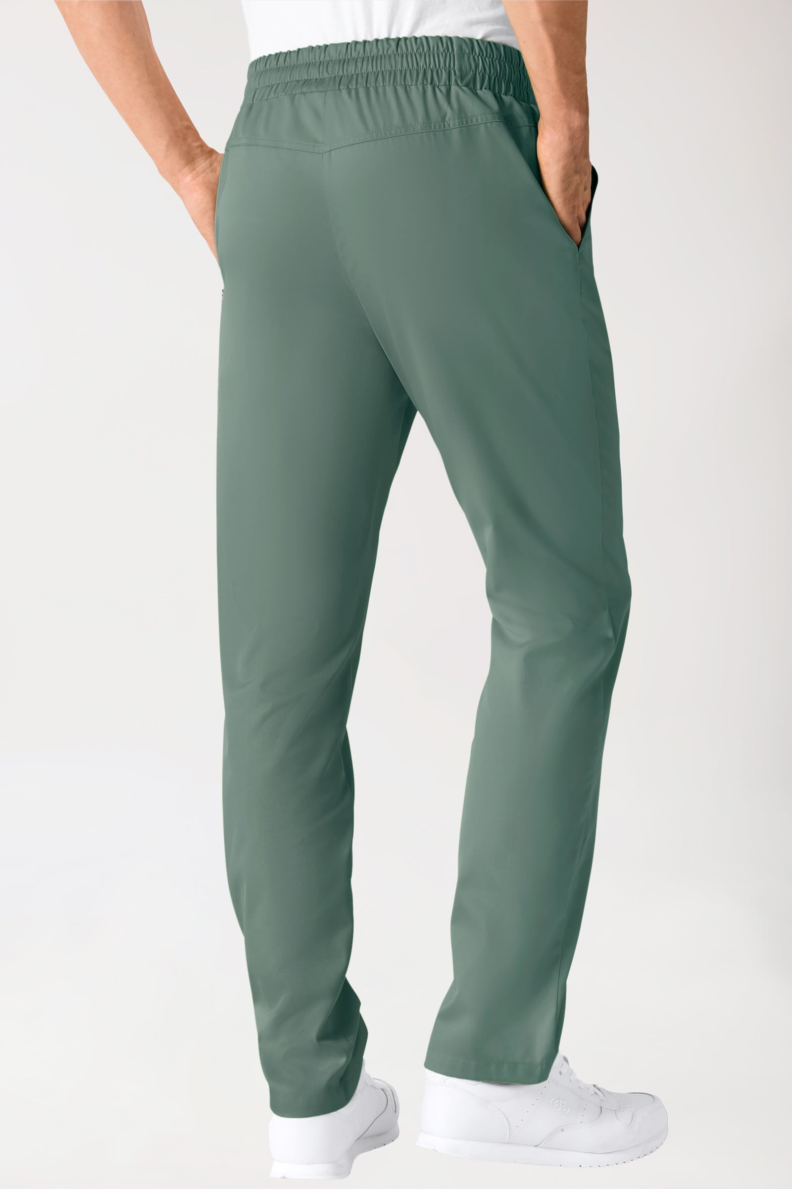 CORE Hose Unisex - hoher Bund dunkelgrün, Vue de dos 