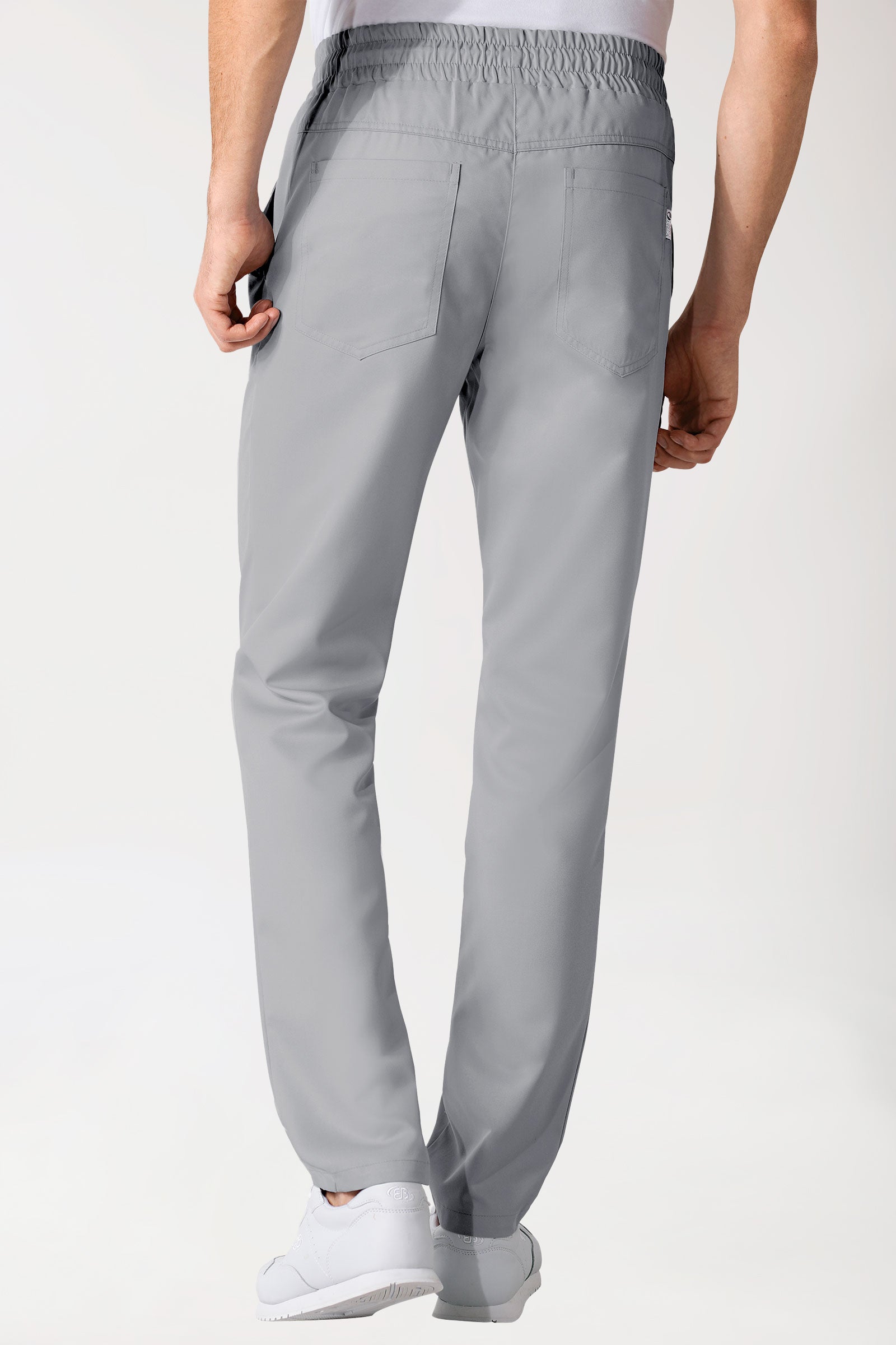 GREEN Hose Unisex - Gummibund perlgrau, Rückansicht 