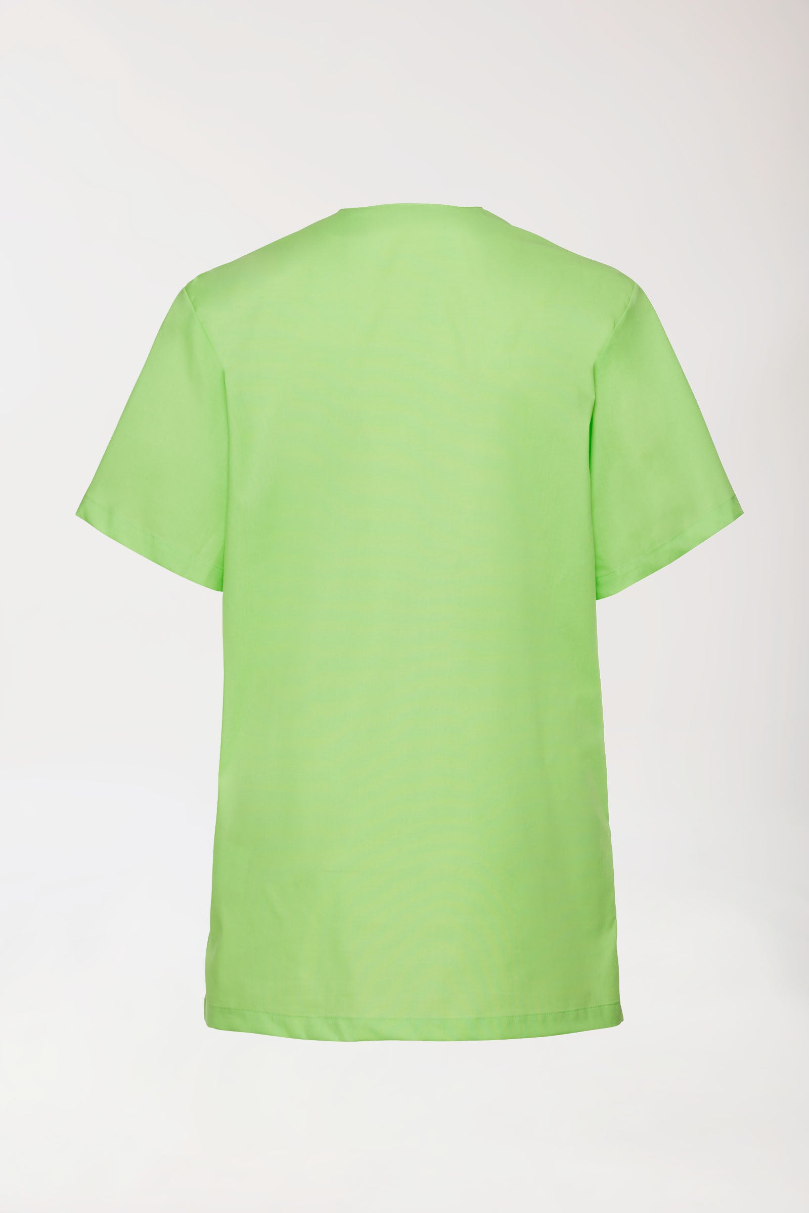 Stretch Schlupfkasack Unisex - V-Ausschnitt apfelgrün