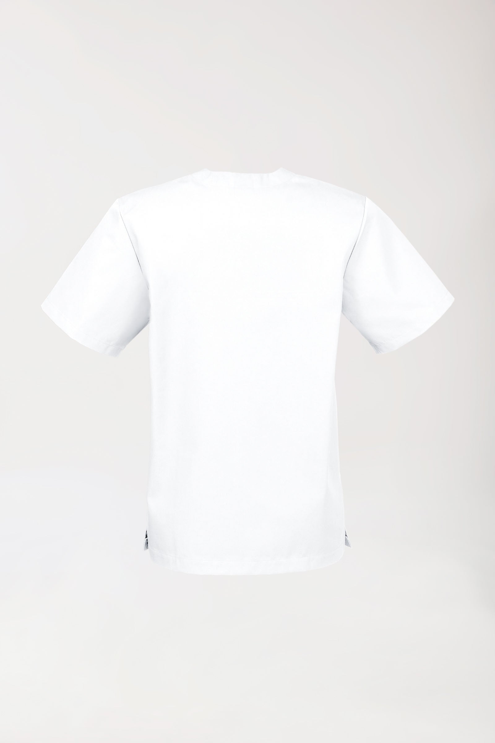 JUST STRONG Schlupfkasack Unisex - V-Ausschnitt weiss