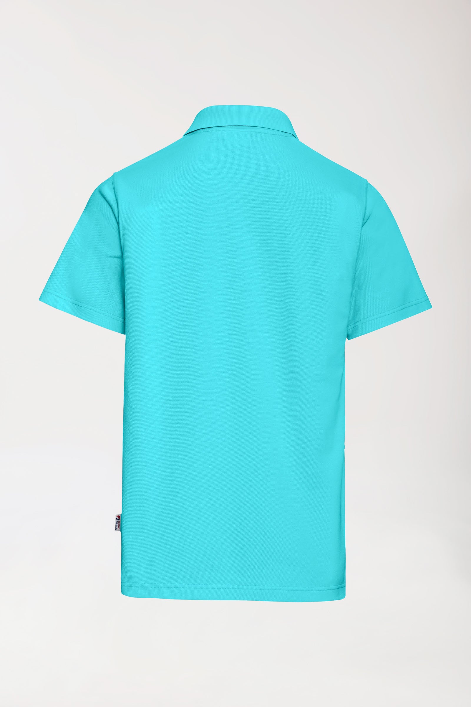 CORE Shirt Unisex - Polokragen curacau, Vue de dos 
