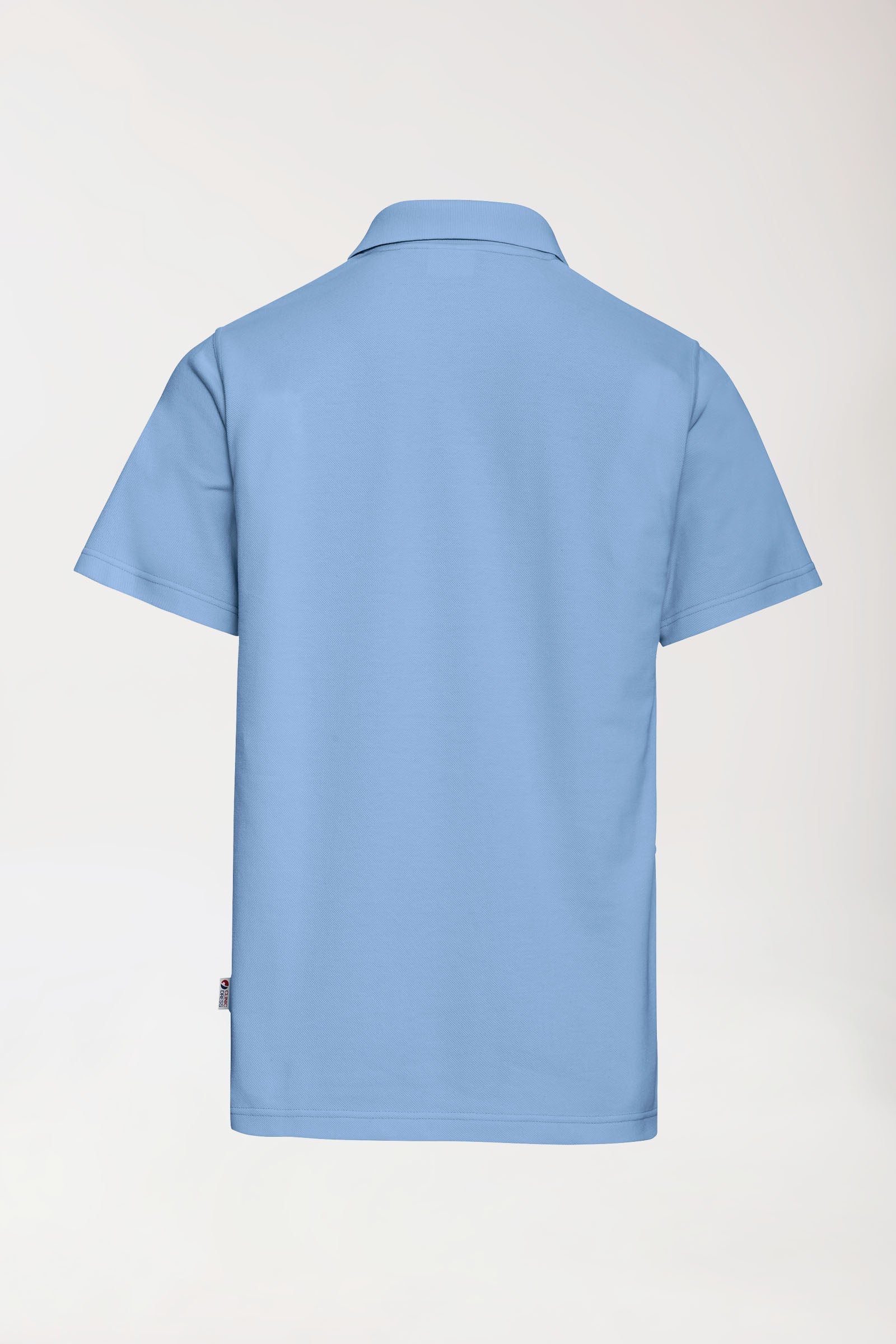 CORE Shirt Unisex - Polokragen himmelblau, Vue de dos 