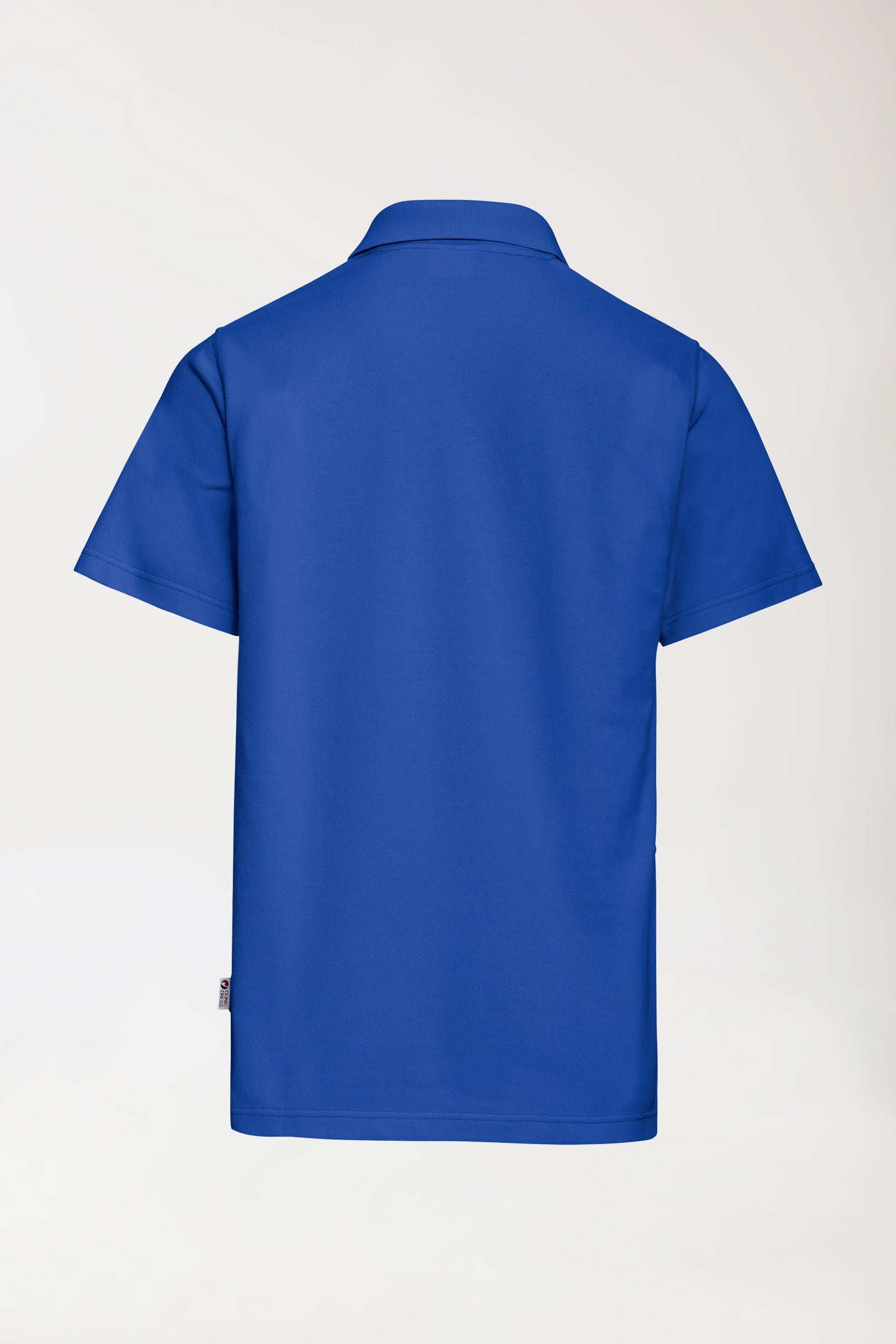 CORE Shirt Unisex - Polokragen königsblau, Rückansicht 
