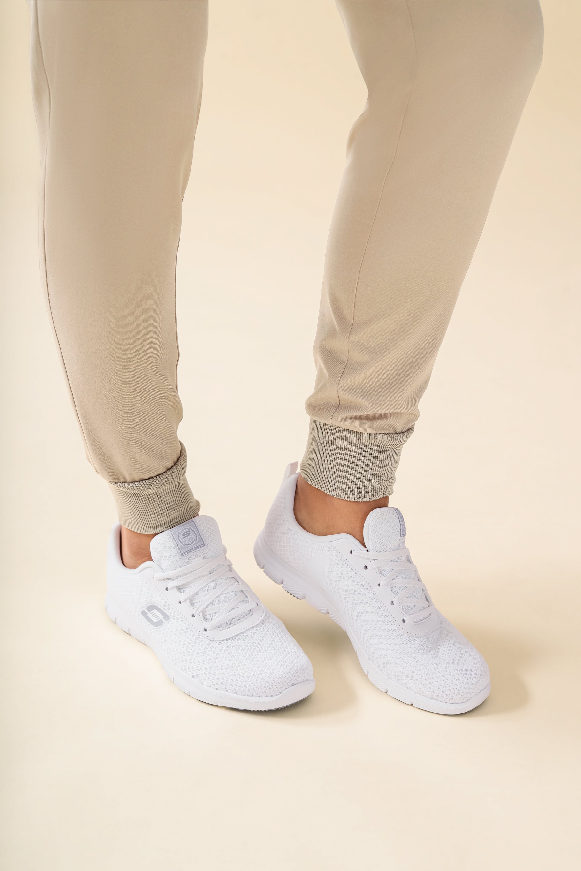 KAERE Hose Damen - Saumbündchen Kurzgr. ohne Beintaschen sand