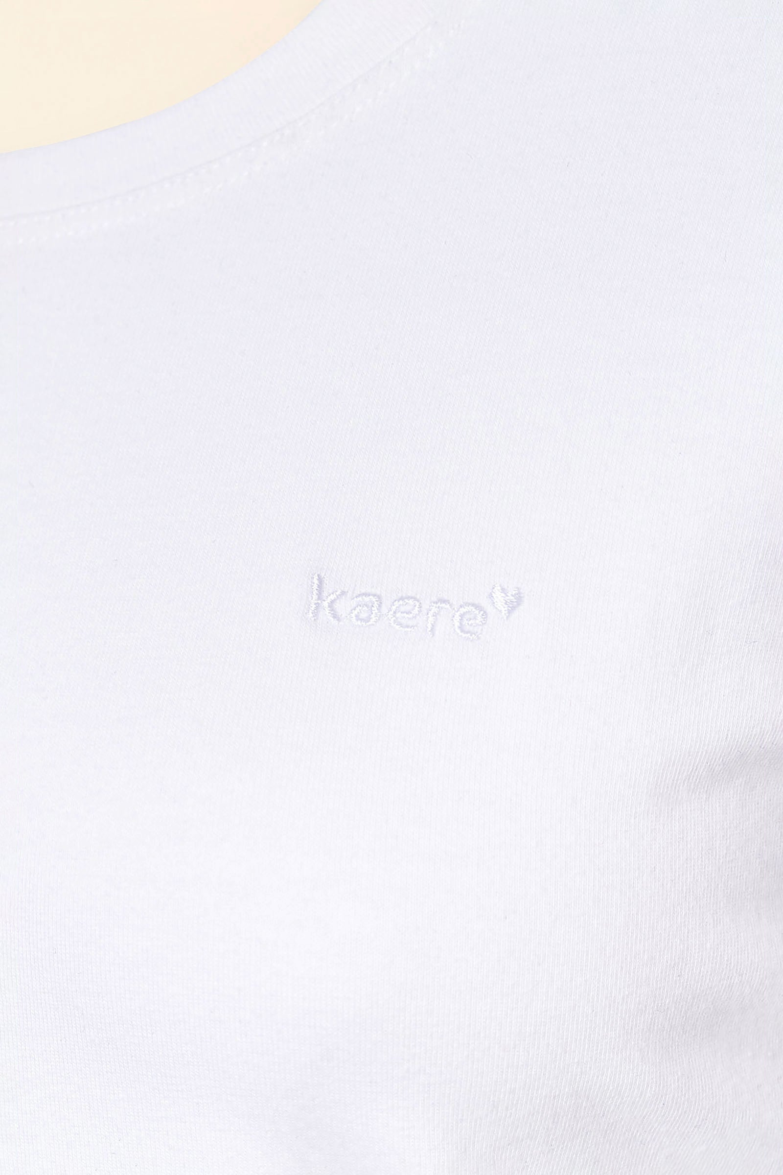 KAERE Shirt Damen - Longsleeve weiss