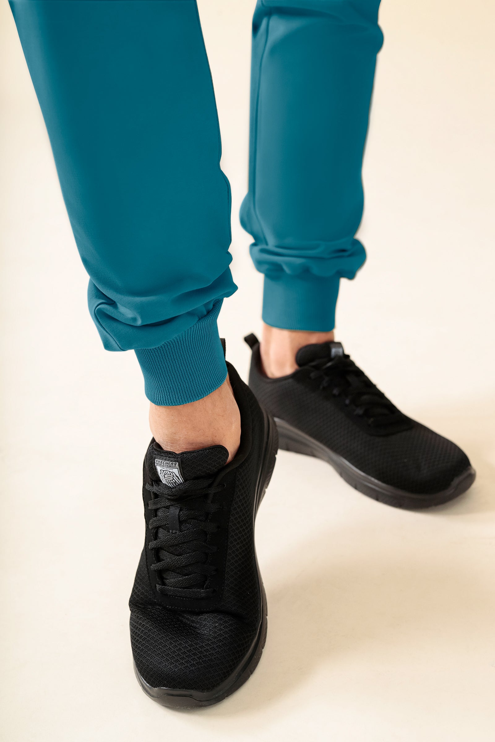 KAERE Hose Herren - Saumbündchen Kurzgr. ohne Beintaschen petrol