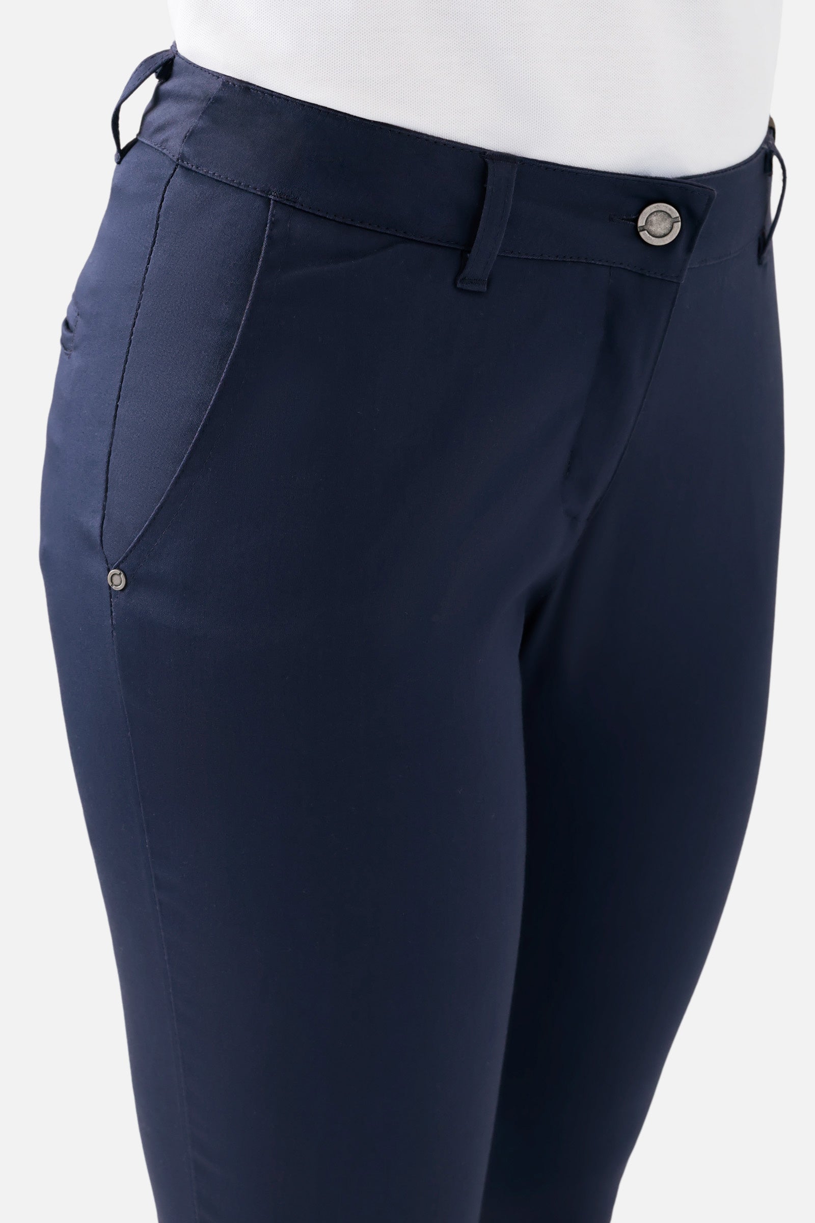 COMFY FLEX Hose Damen - Chino Style navy